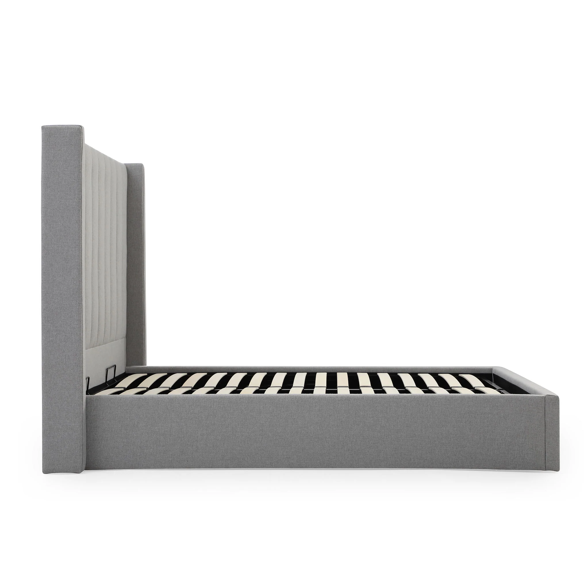 Maude Faux Wool Bed Frame - Image 4
