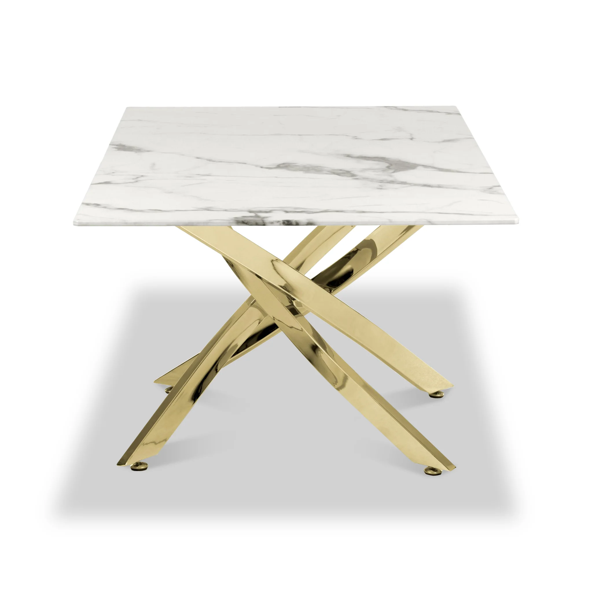 Melody Marble Effect Coffee Table - Image 3