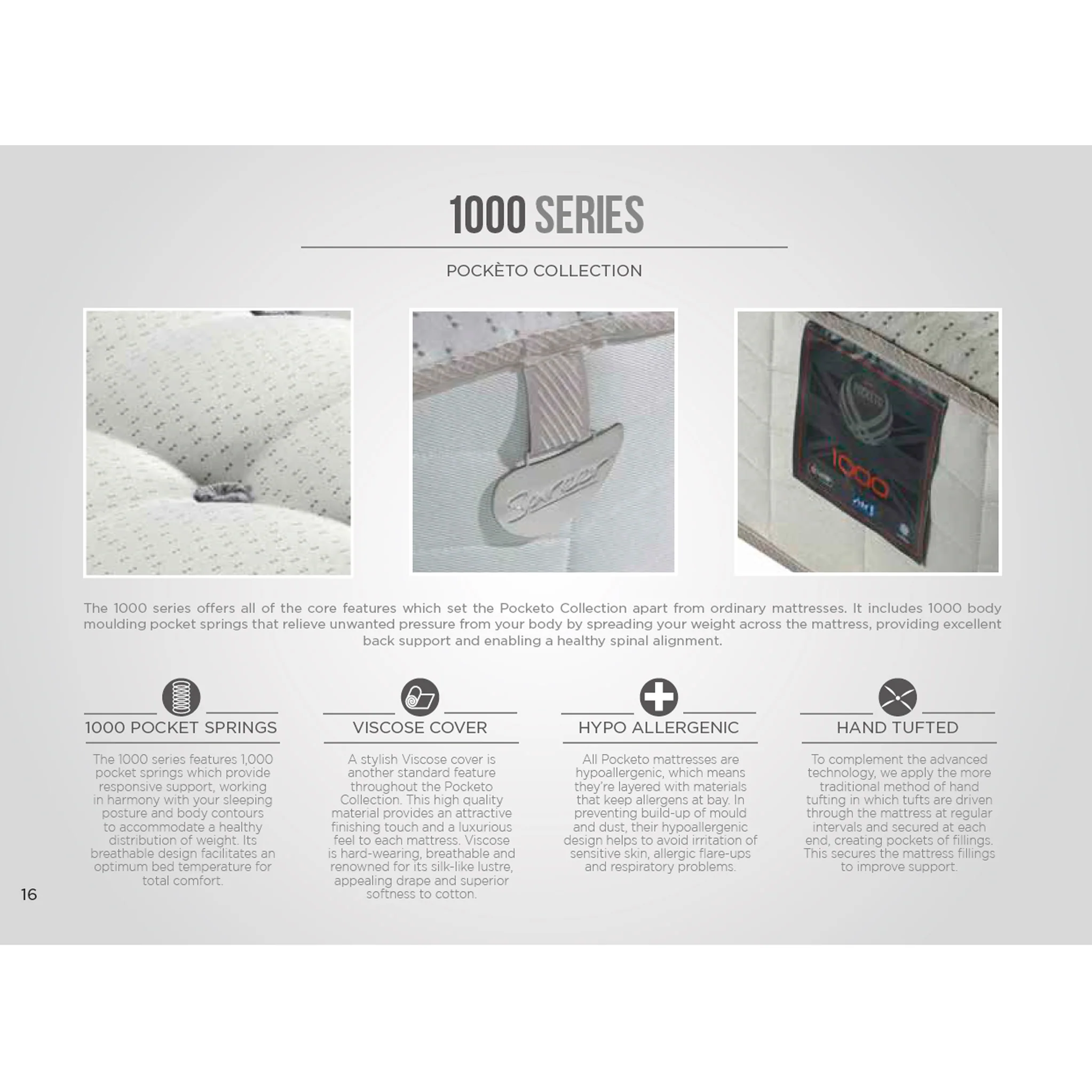 Memory Pocket 1000 Mattress - Image 4