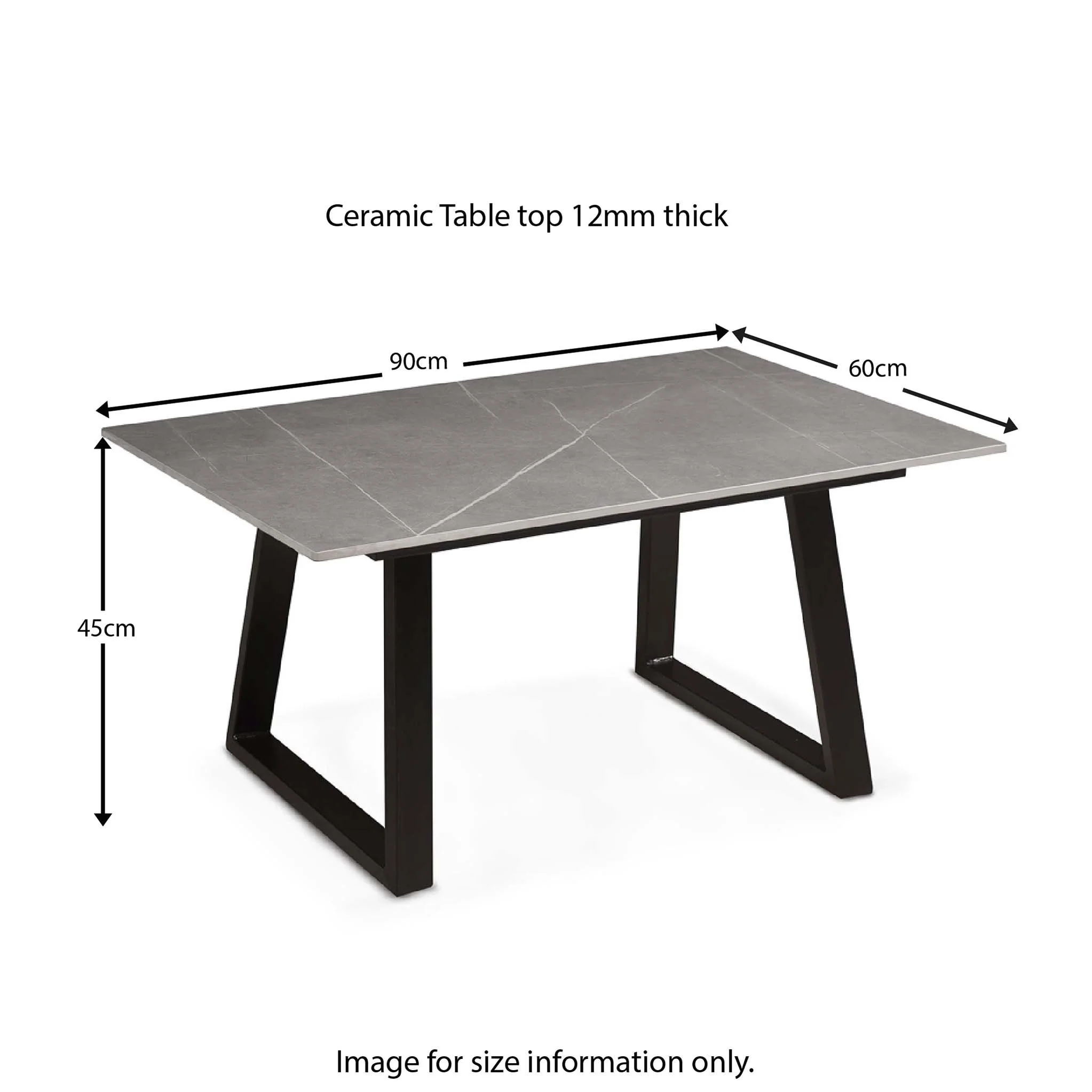 Milan Ceramic Coffee Table - Image 5
