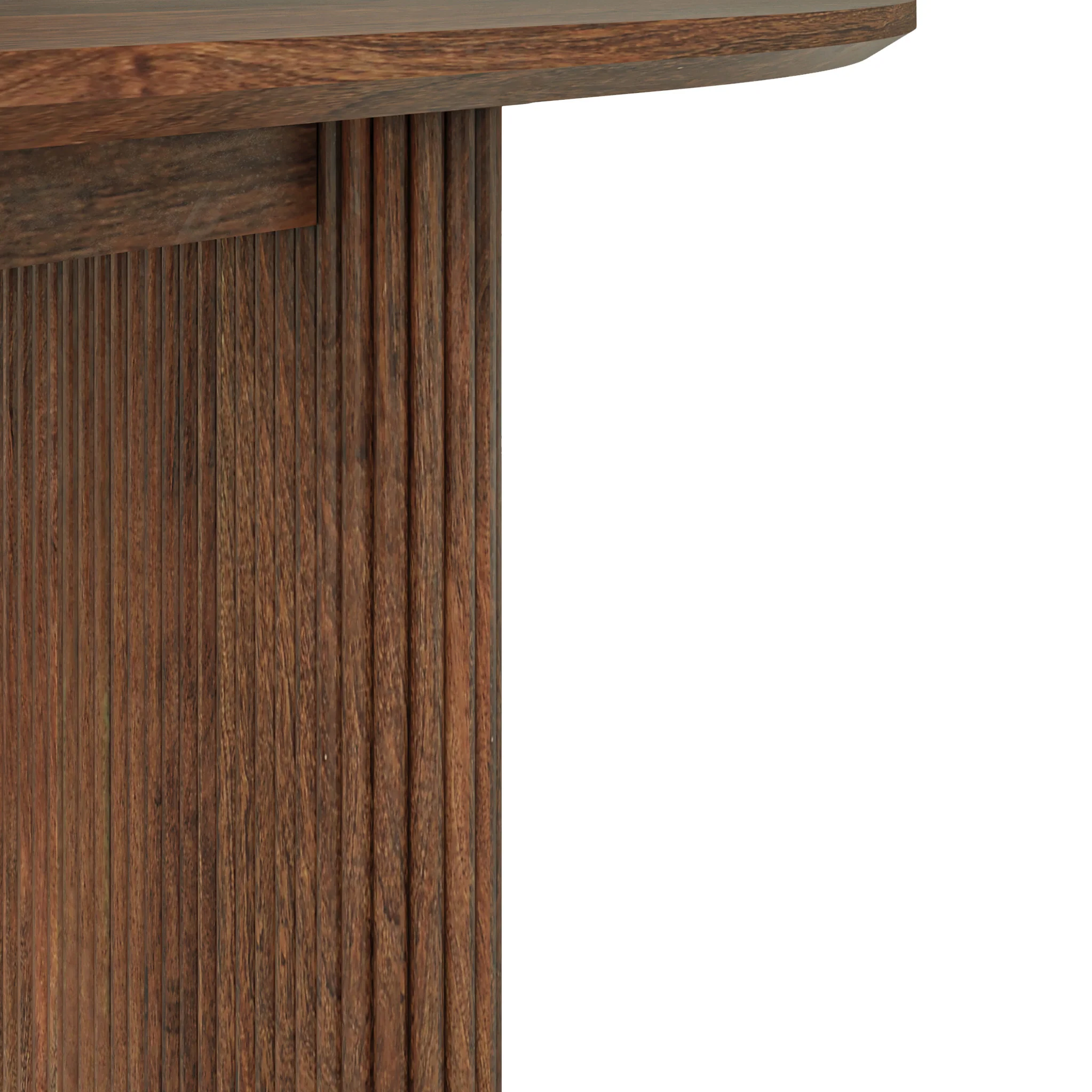 Milo Mango Fluted Dining Table - Image 7