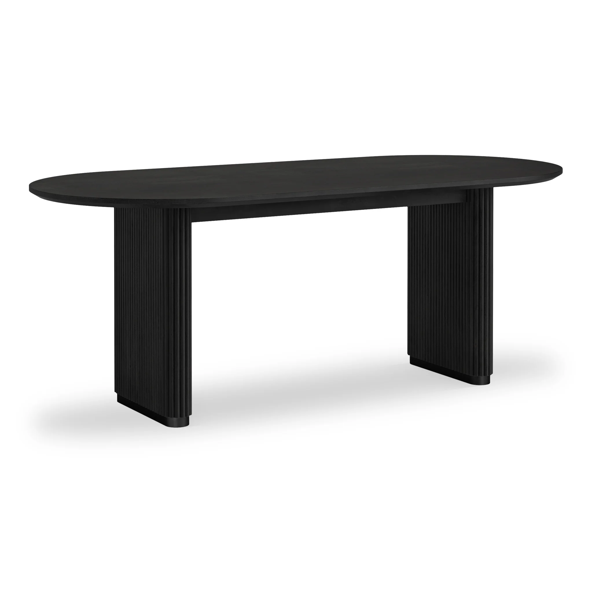 Milo Mango Fluted Dining Table - Image 8