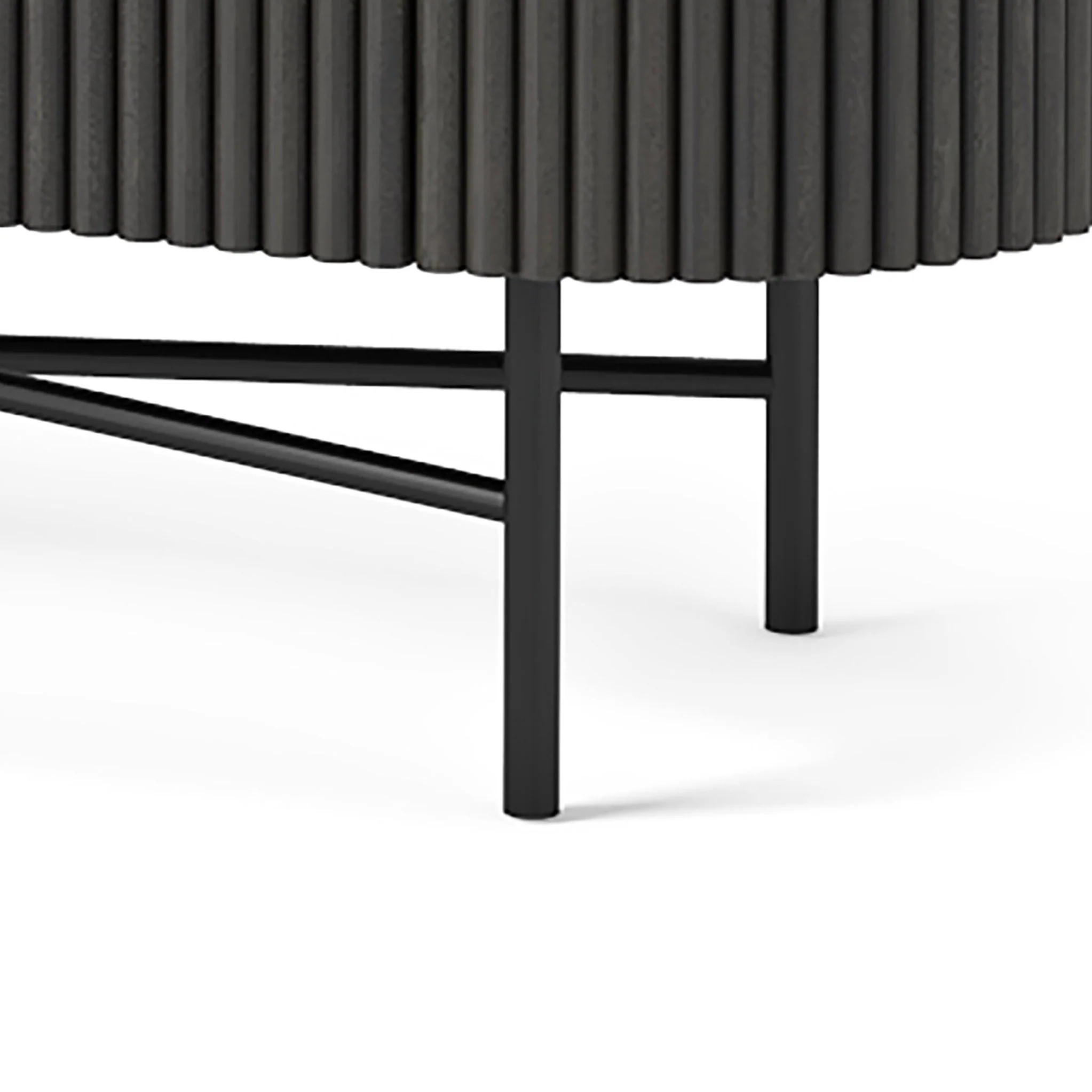 Milo Mango & Marble Fluted Small Sideboard - Image 9