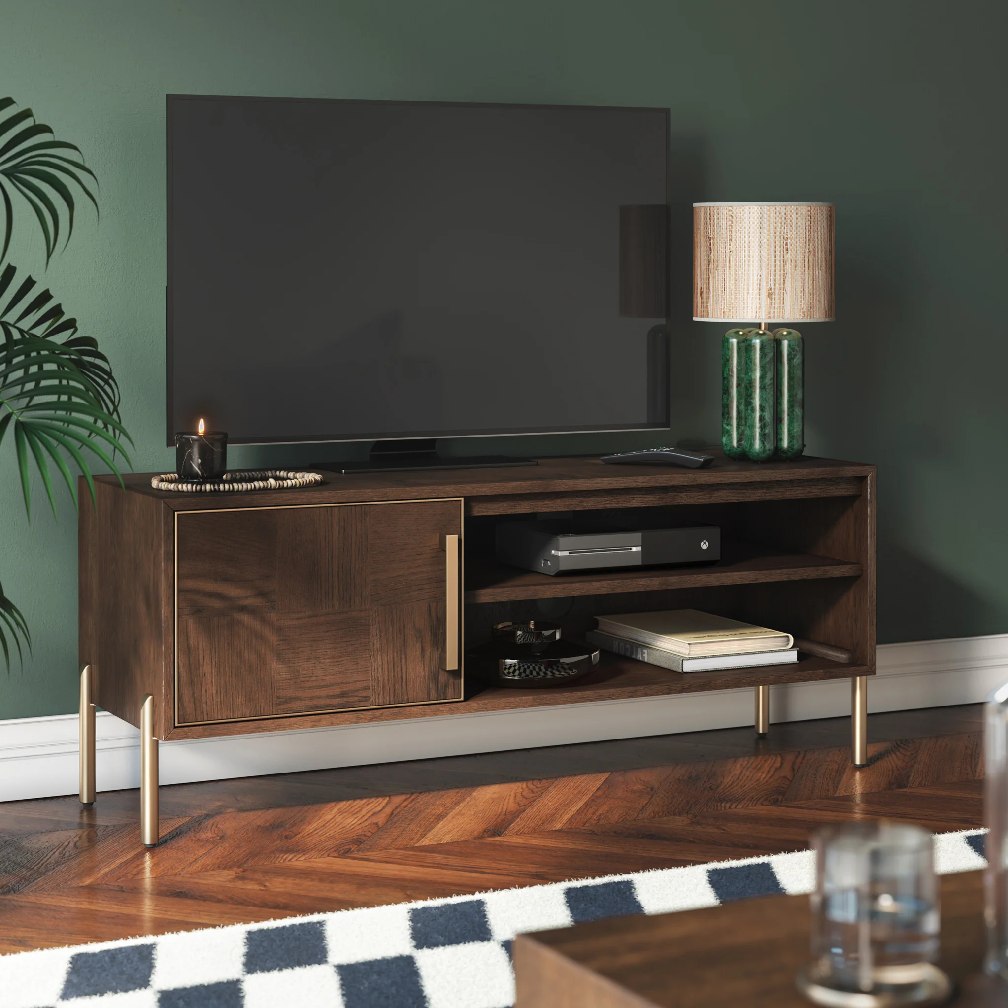 Moira Oak Small TV Unit - Image 2