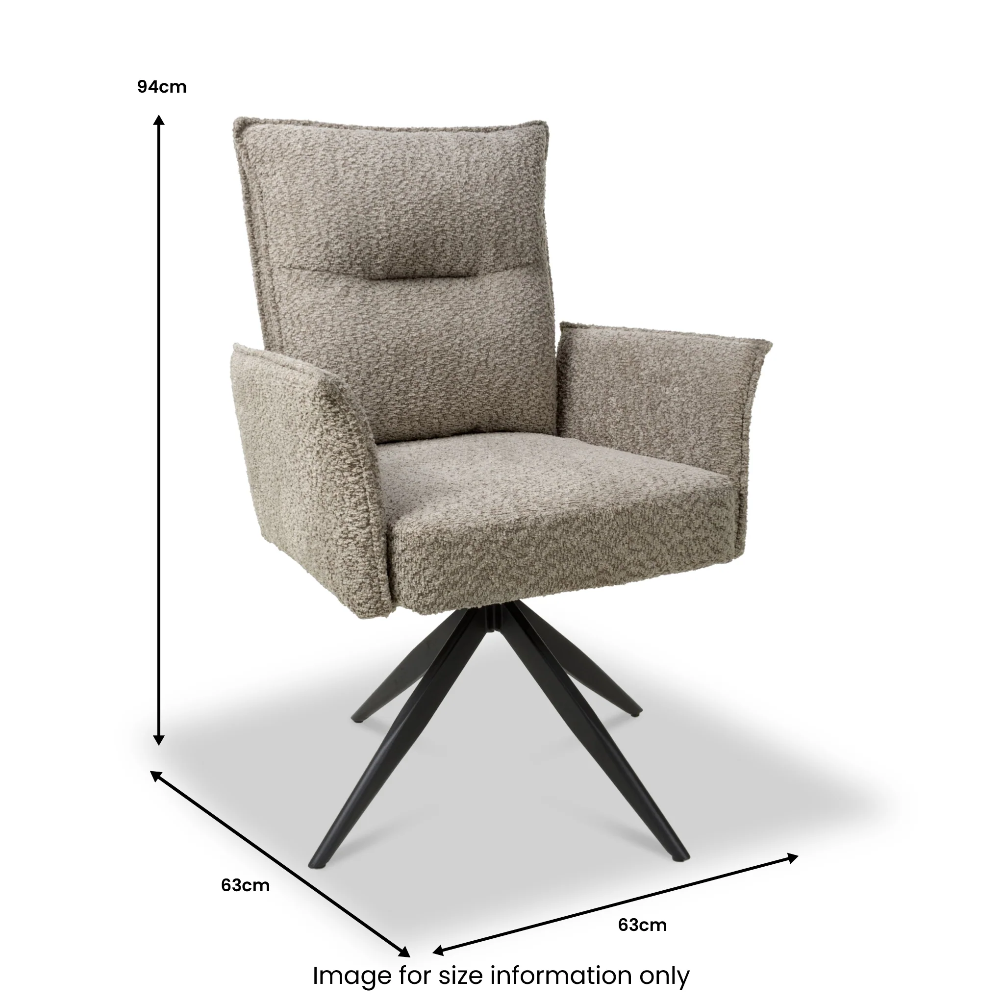 Morlie Swivel Dining Chair - Image 14
