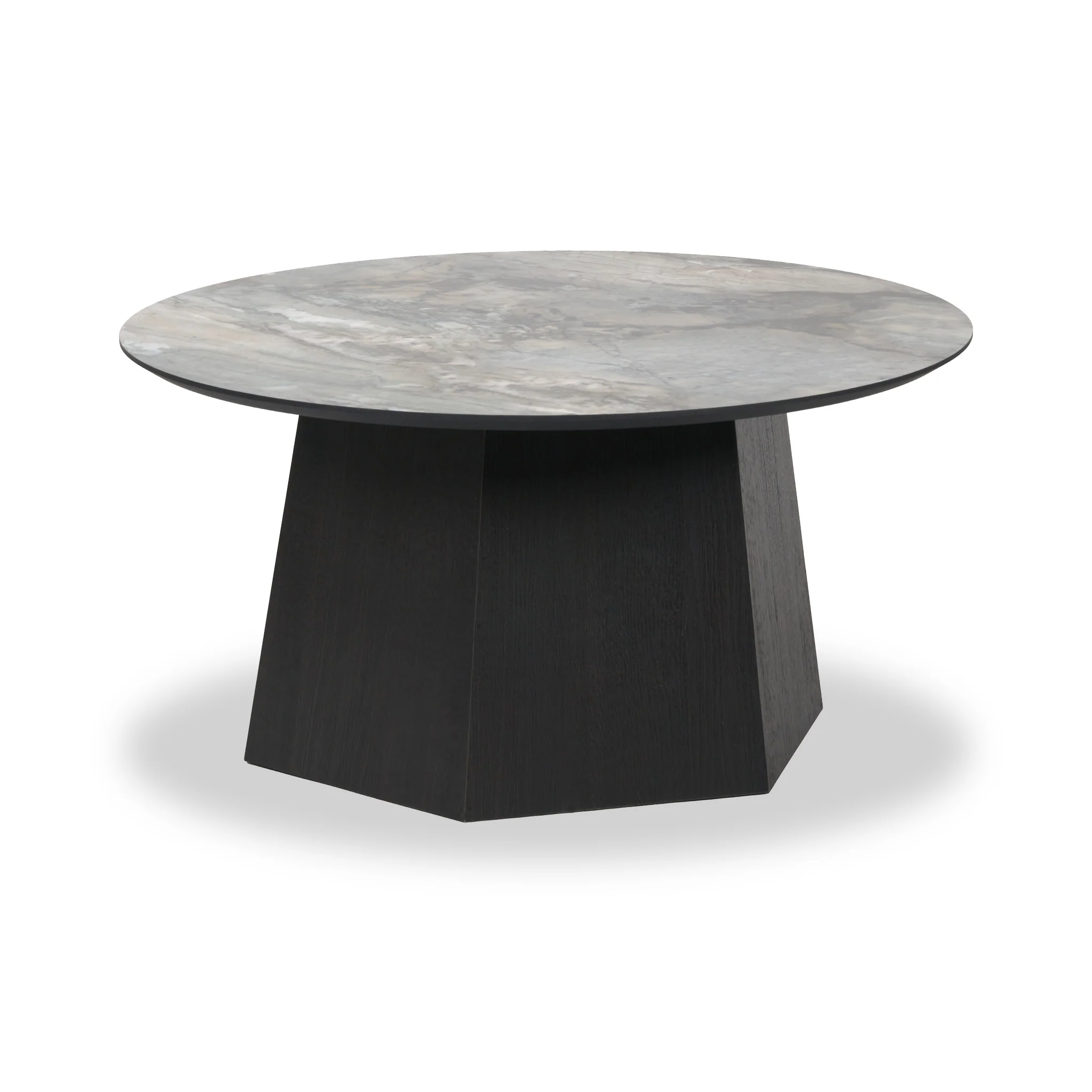 Myana Marble Effect Coffee Table - Image 4