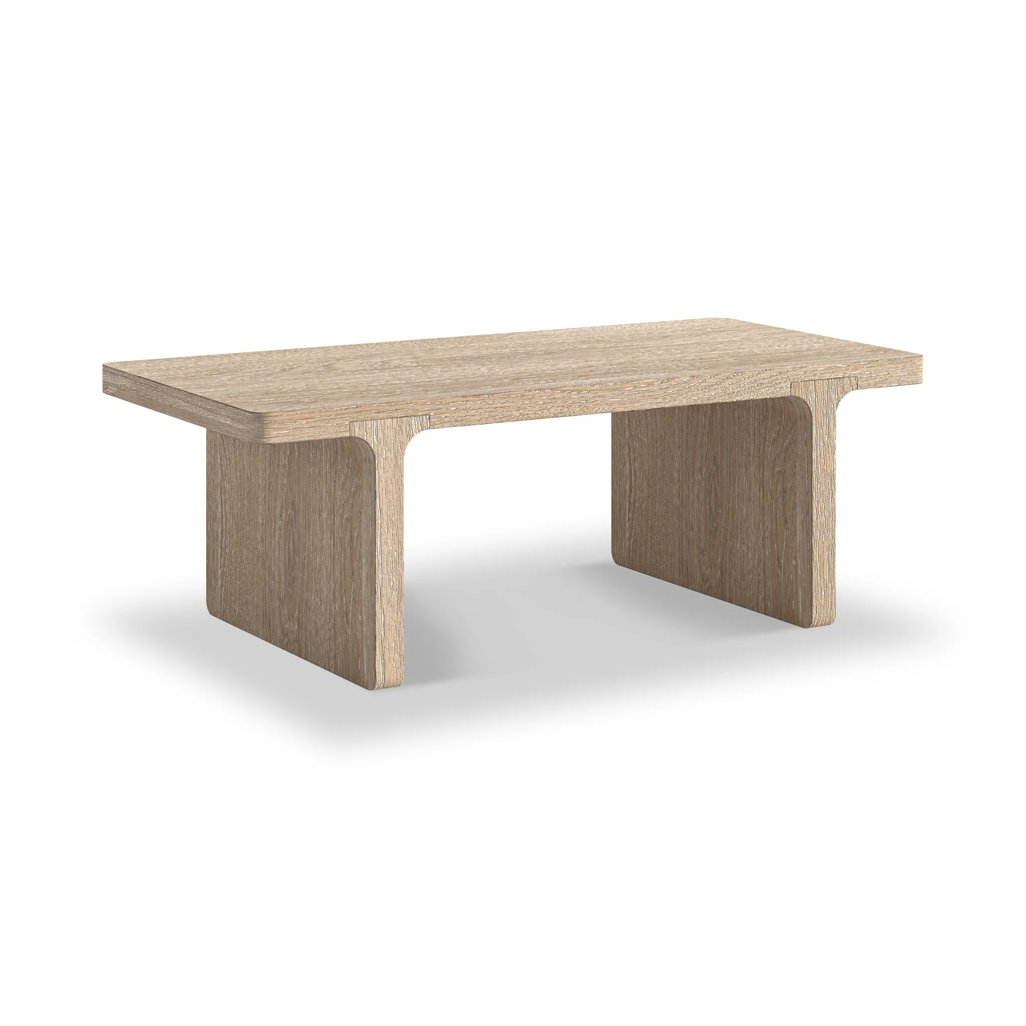 Mylor Washed Oak Rectangular Coffee Table