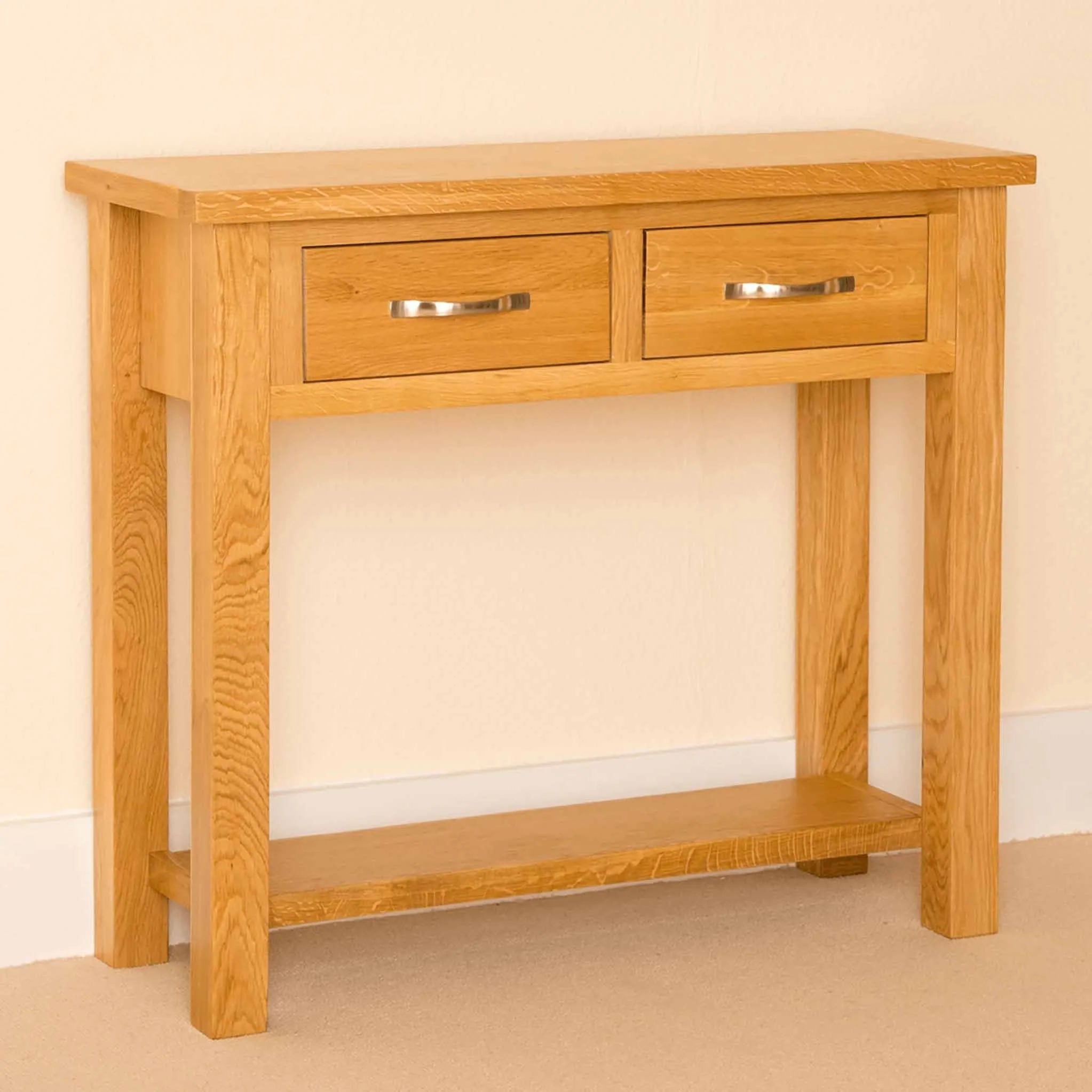 Newlyn Oak Console Table - Image 2