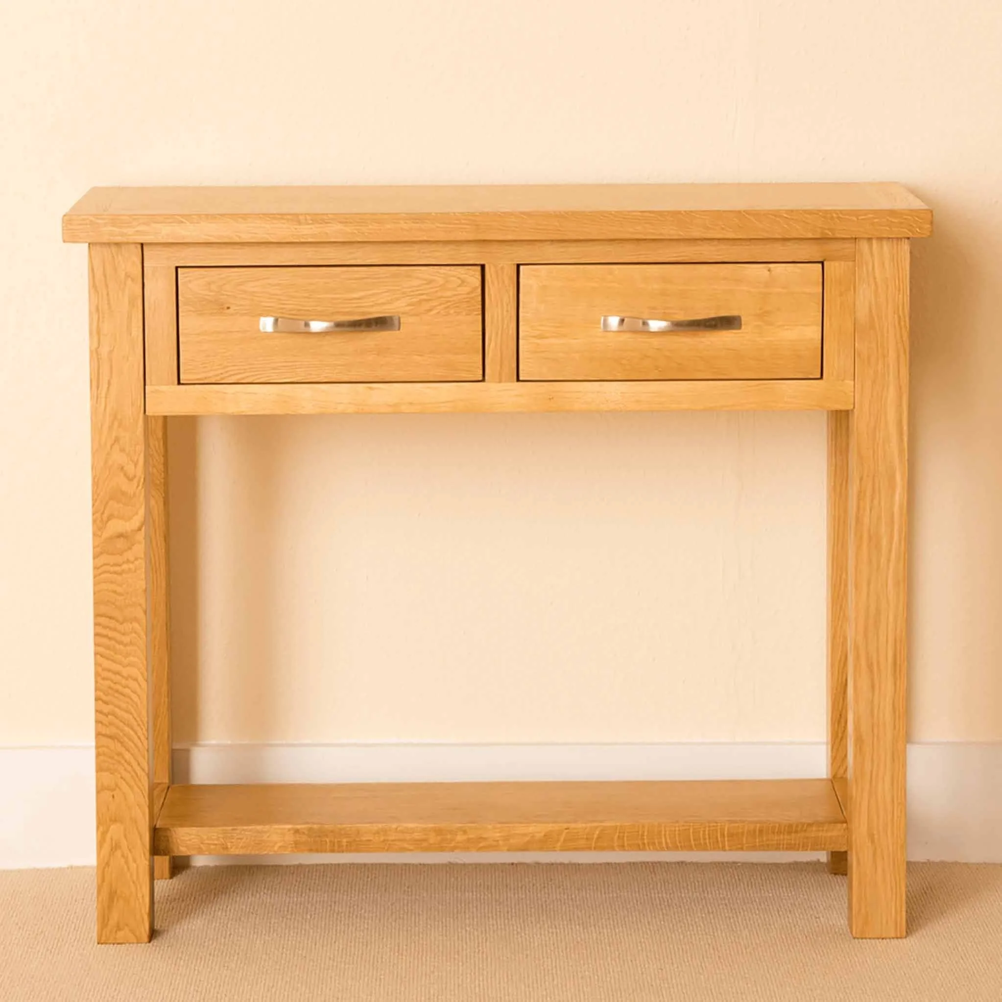 Newlyn Oak Console Table - Image 3