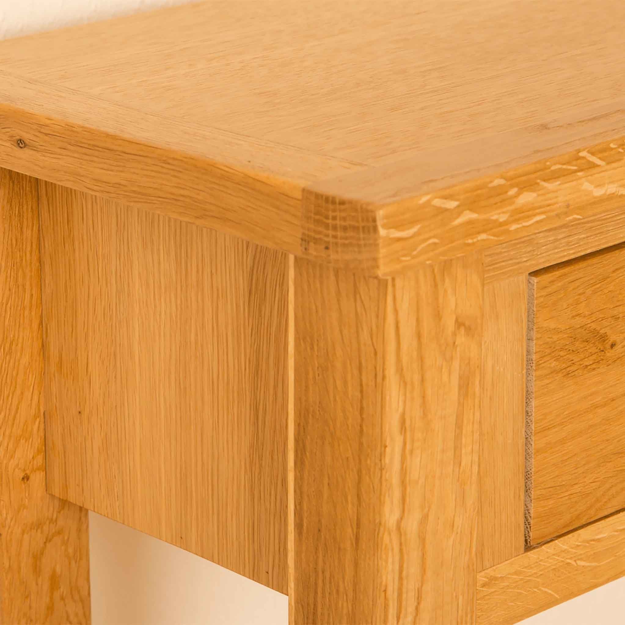 Newlyn Oak Console Table - Image 4