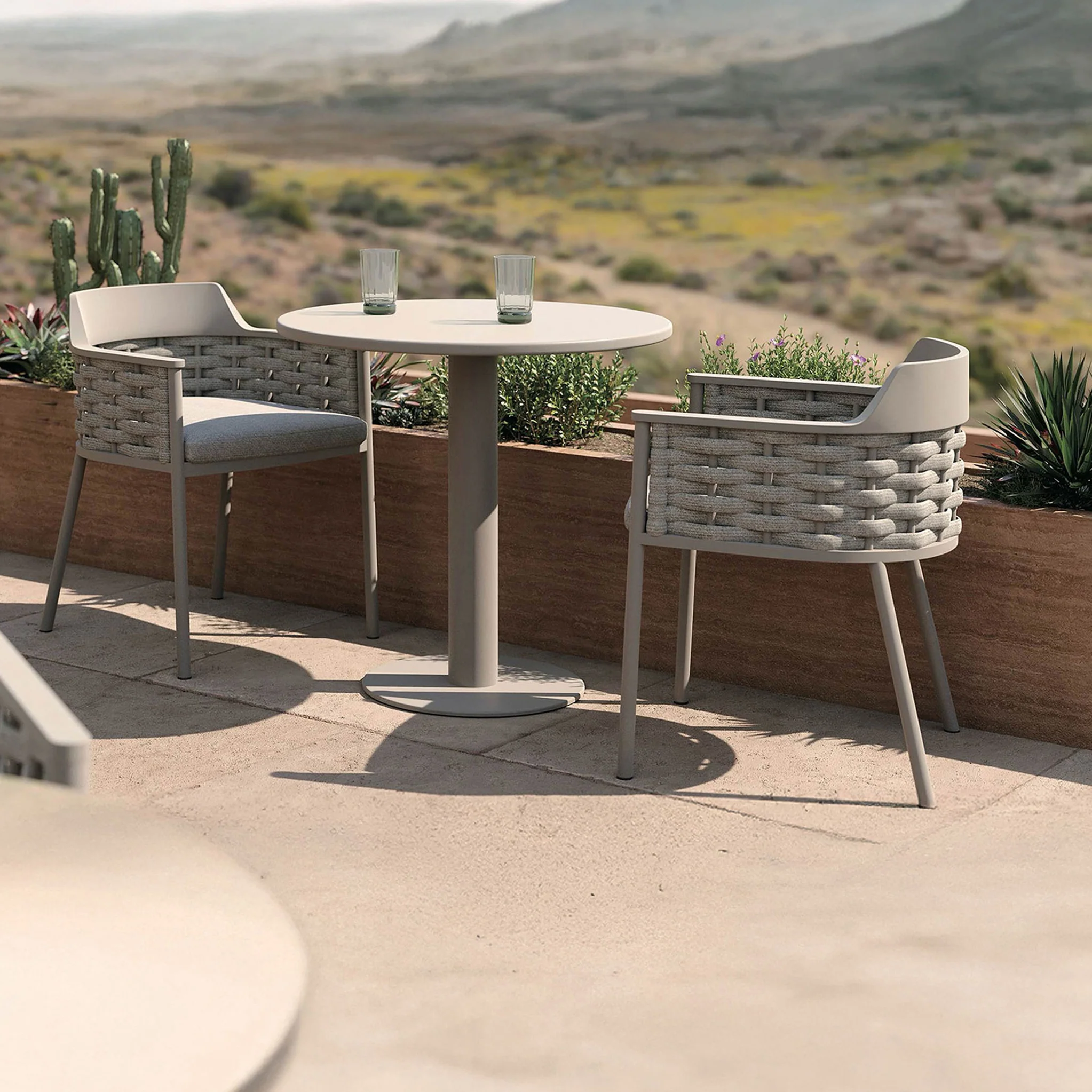Olma 2 Seater Bistro Set