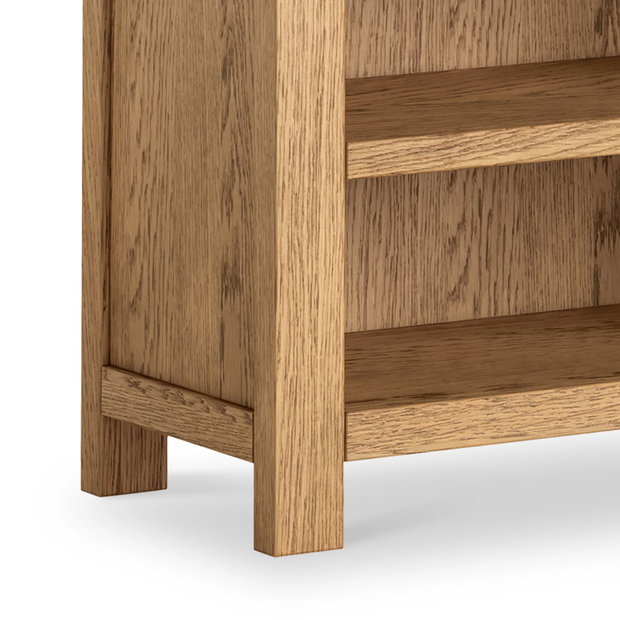 Penryn Oak Low Bookcase - Image 3