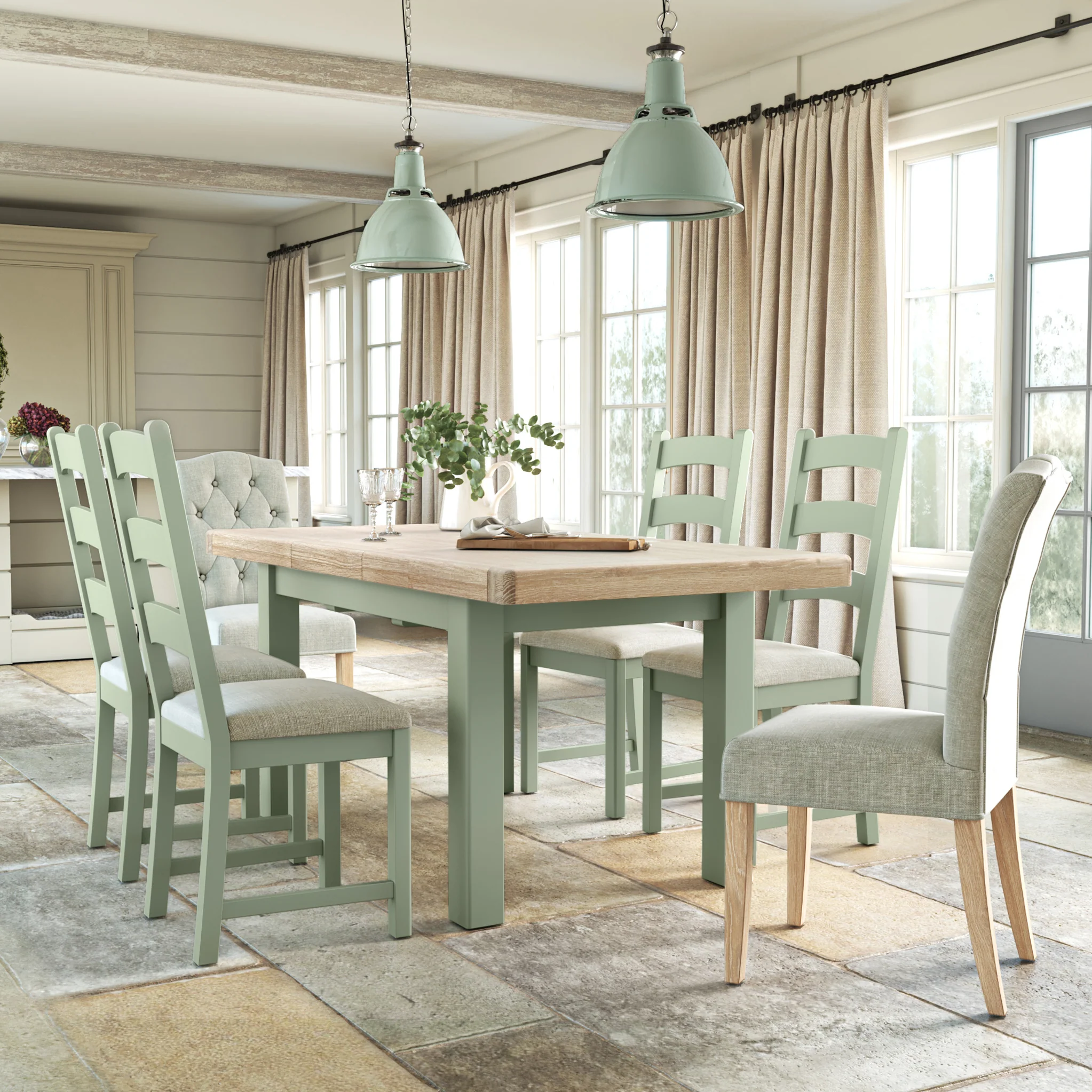 Penzance Small Extending Dining Table - Image 2