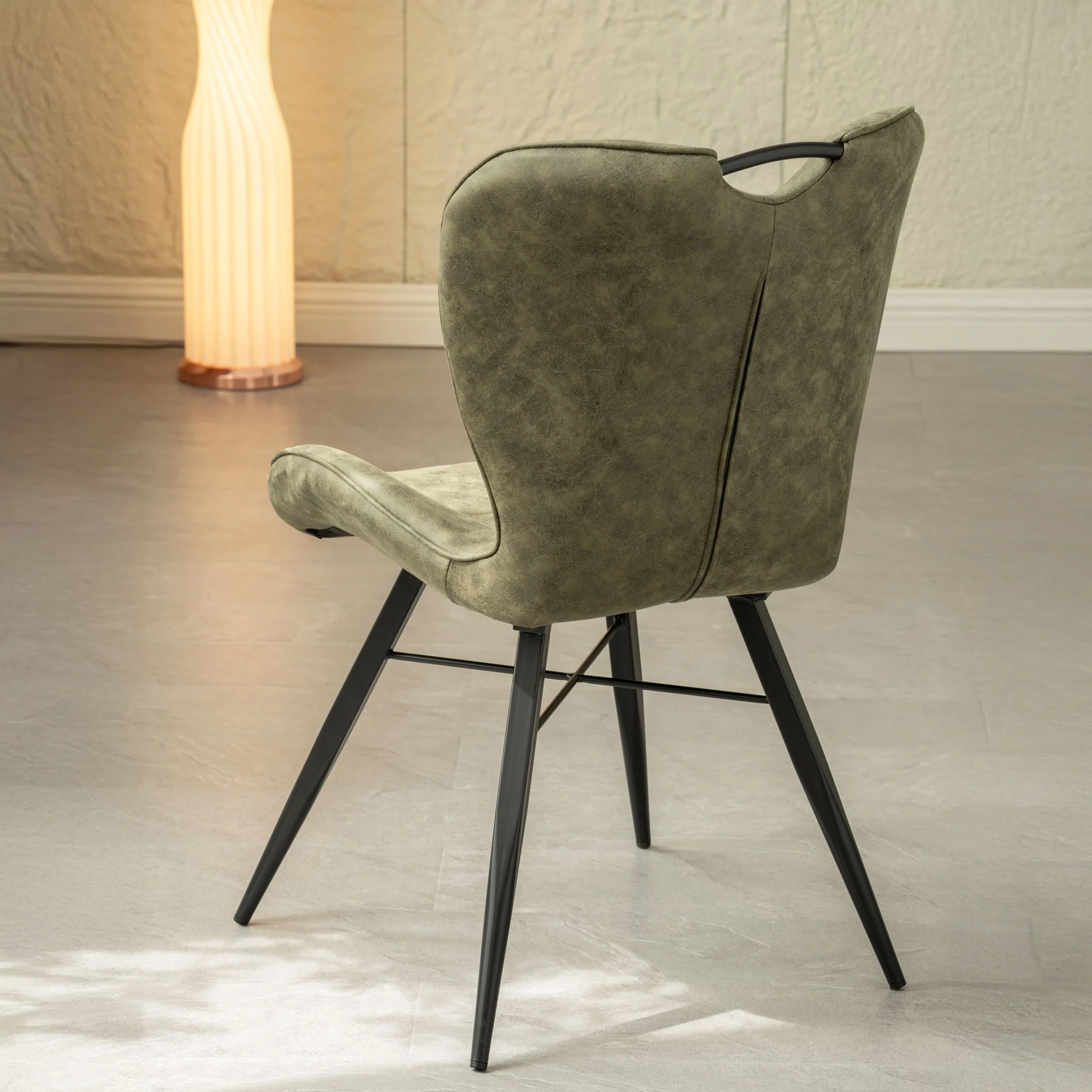 Peran Soft Faux Leather Dining Chair - Image 22