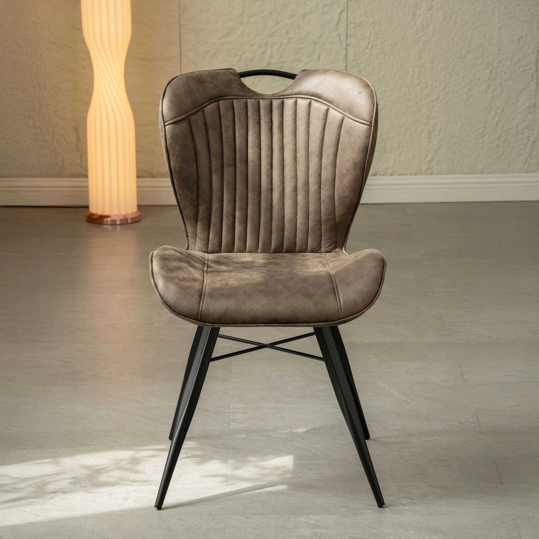 Peran Soft Faux Leather Dining Chair - Image 28