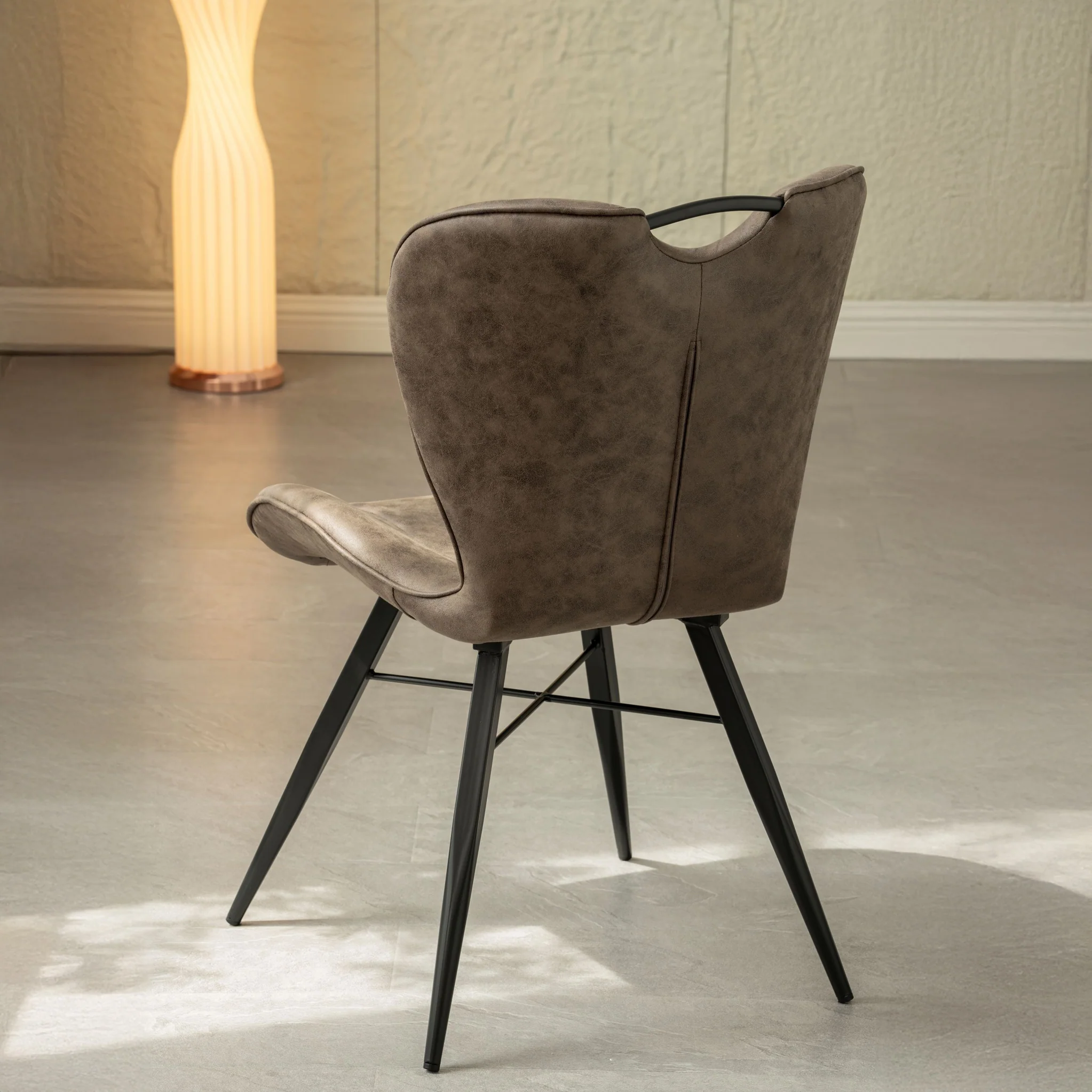 Peran Soft Faux Leather Dining Chair - Image 30
