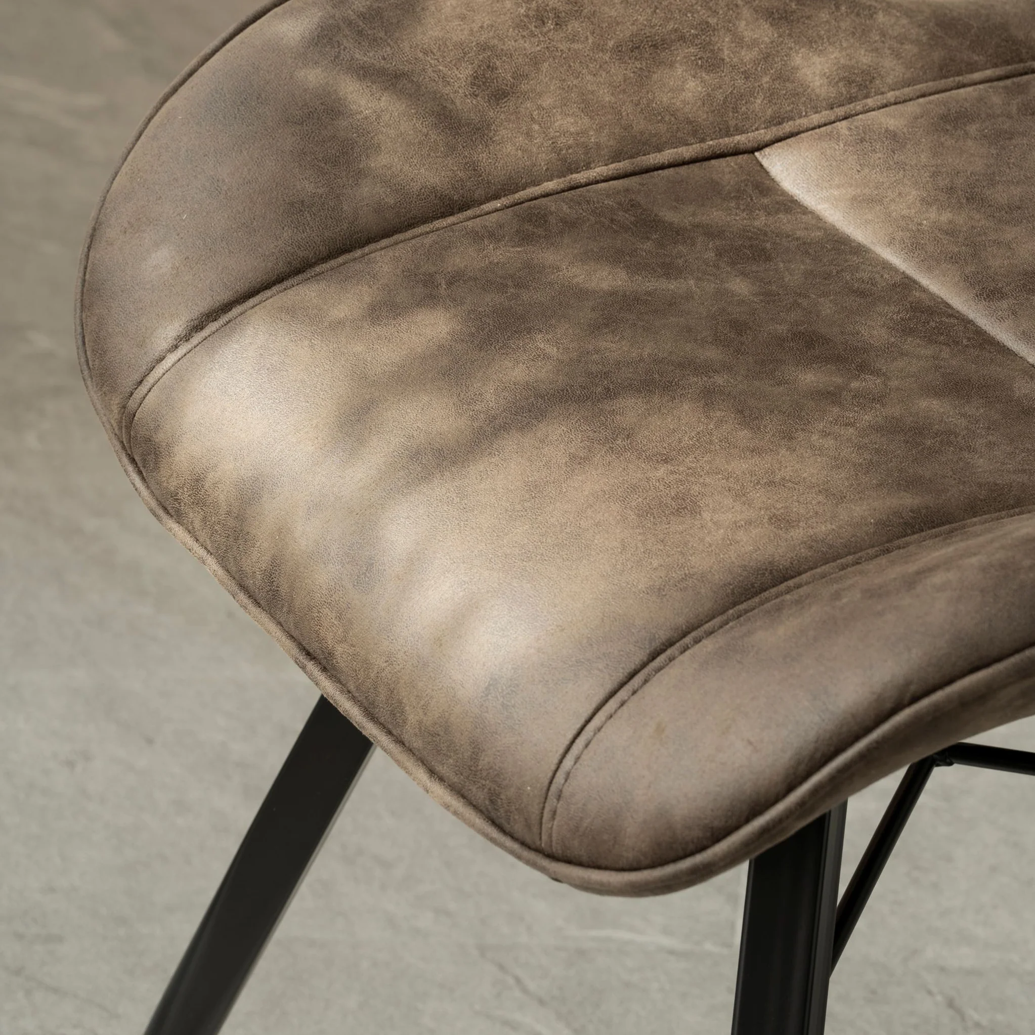 Peran Soft Faux Leather Dining Chair - Image 31