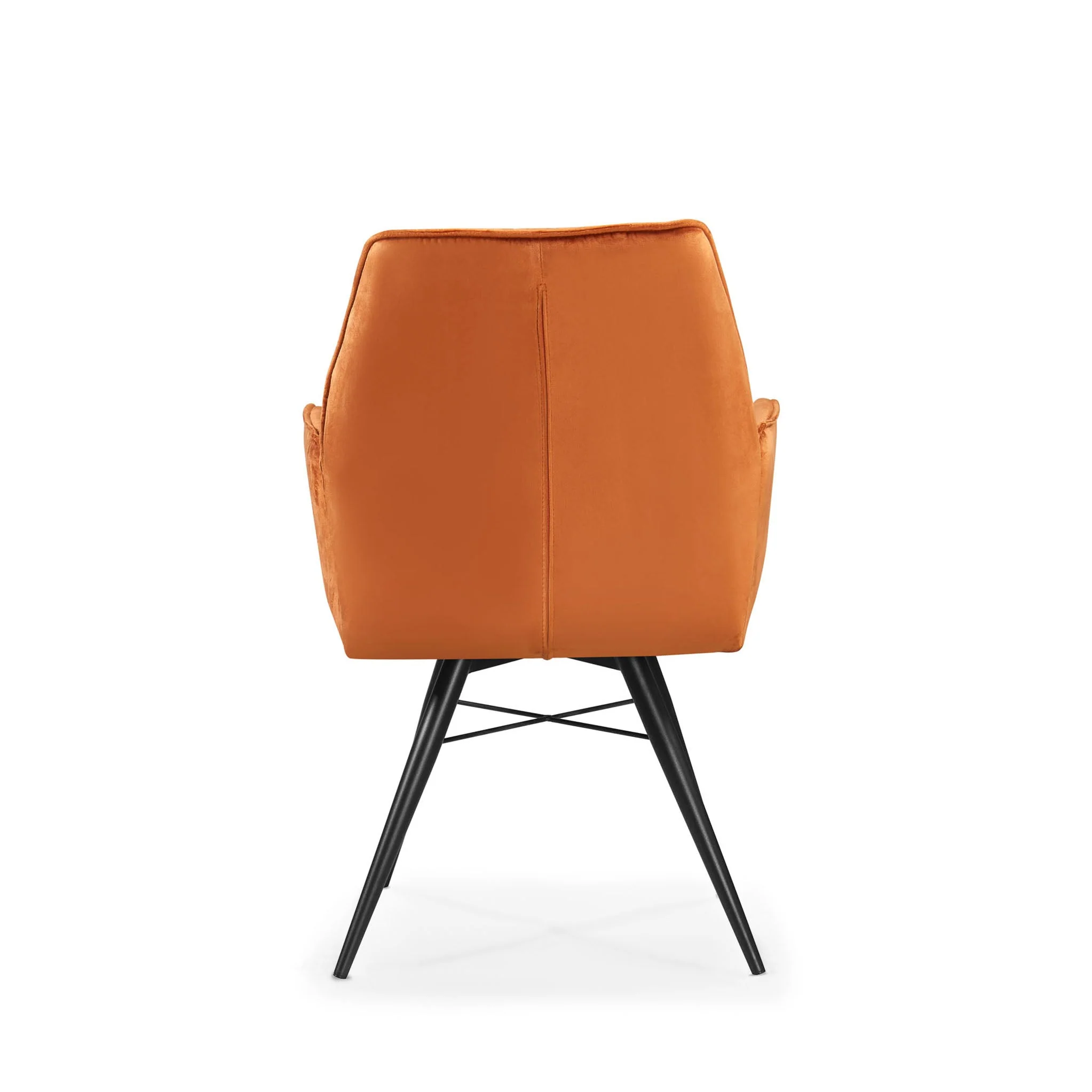 Quinn Swivel Velvet Dining Chair - Image 6