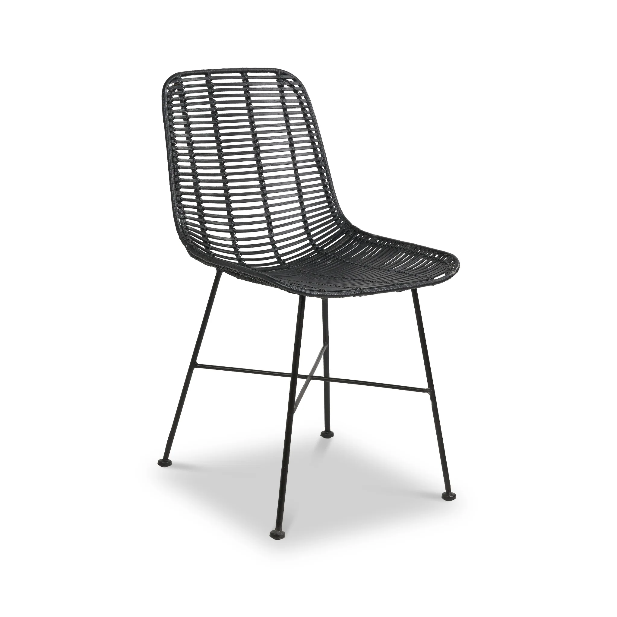 Rattan Core Dining Chair