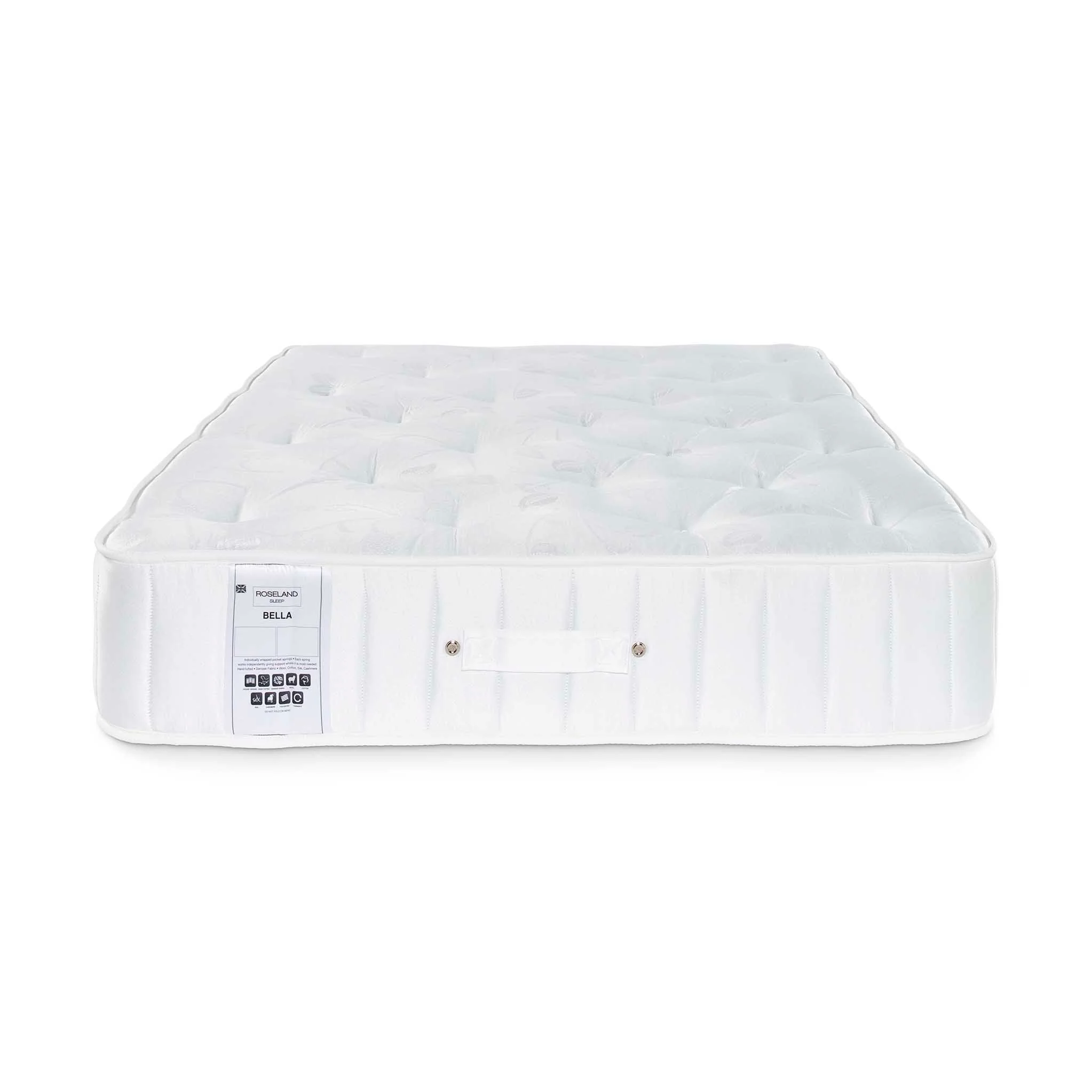 Bella 1000 Pocket Mattress with Wool & Silk by Roseland Sleep - Image 7