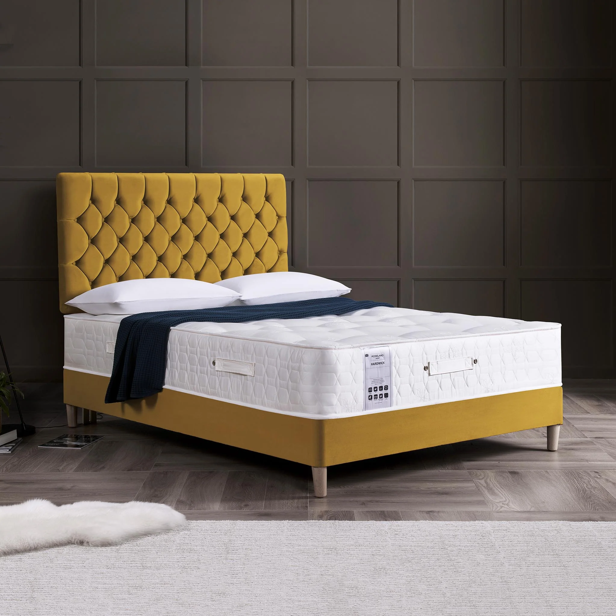 Hardwick 1500 Pocket Tufted Mattress by Roseland Sleep - Image 3