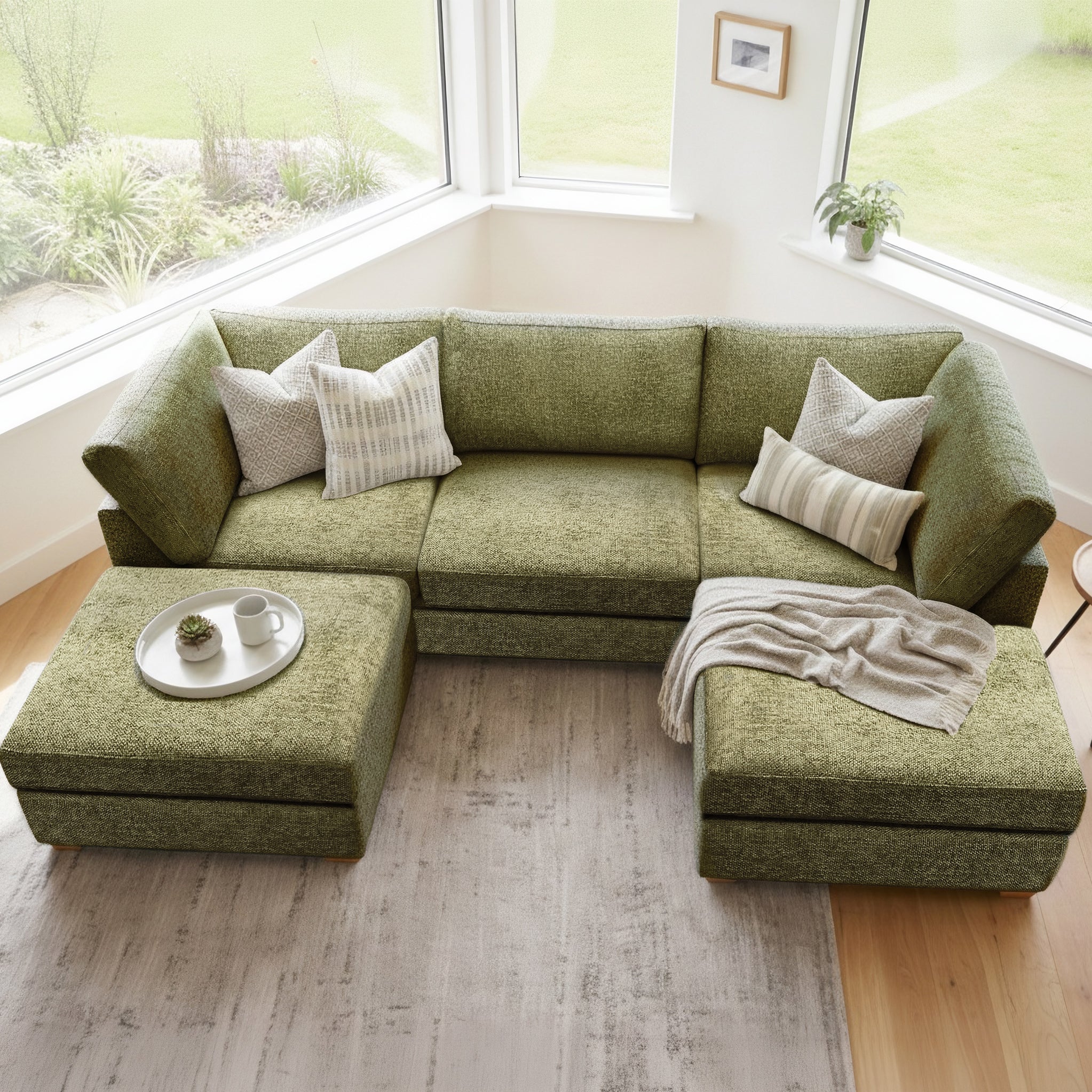 Rumi U Shaped Sofa - Image 10