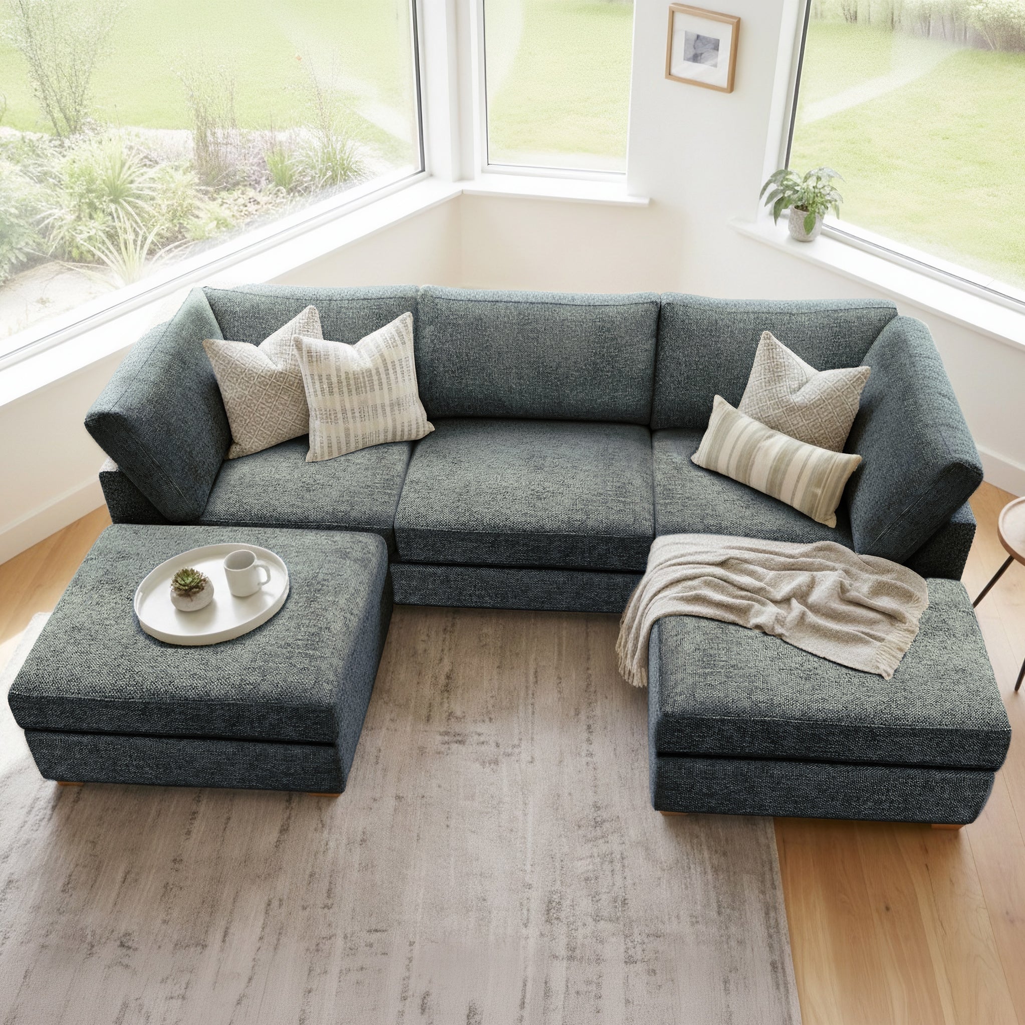 Rumi U Shaped Sofa - Image 17