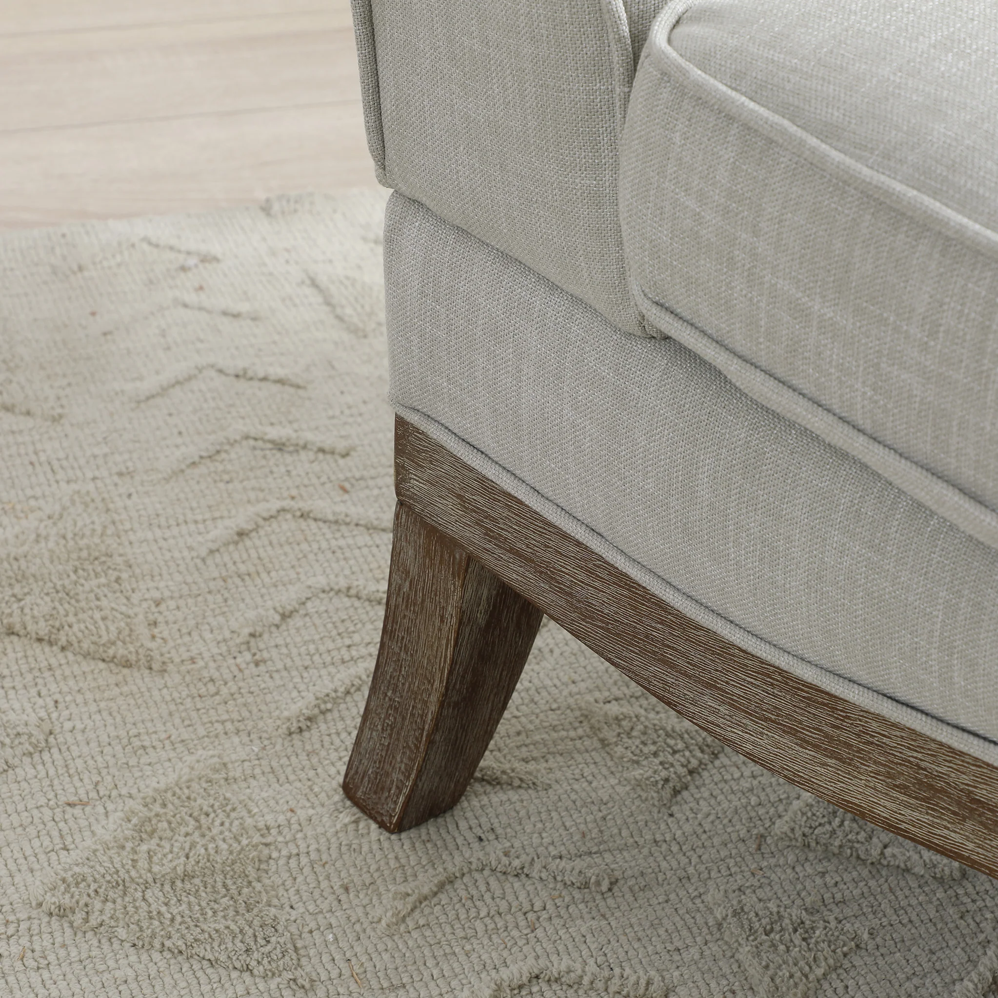 Sandringham Linen Accent Chair - Image 6
