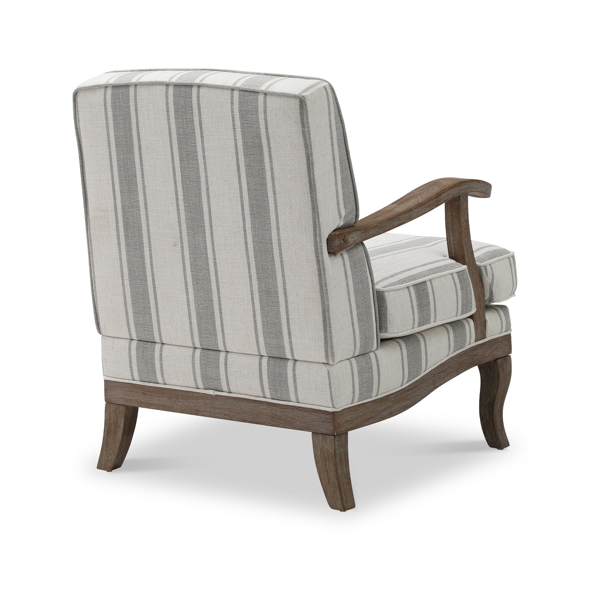 Sandringham Striped Linen Accent Chair - Image 5