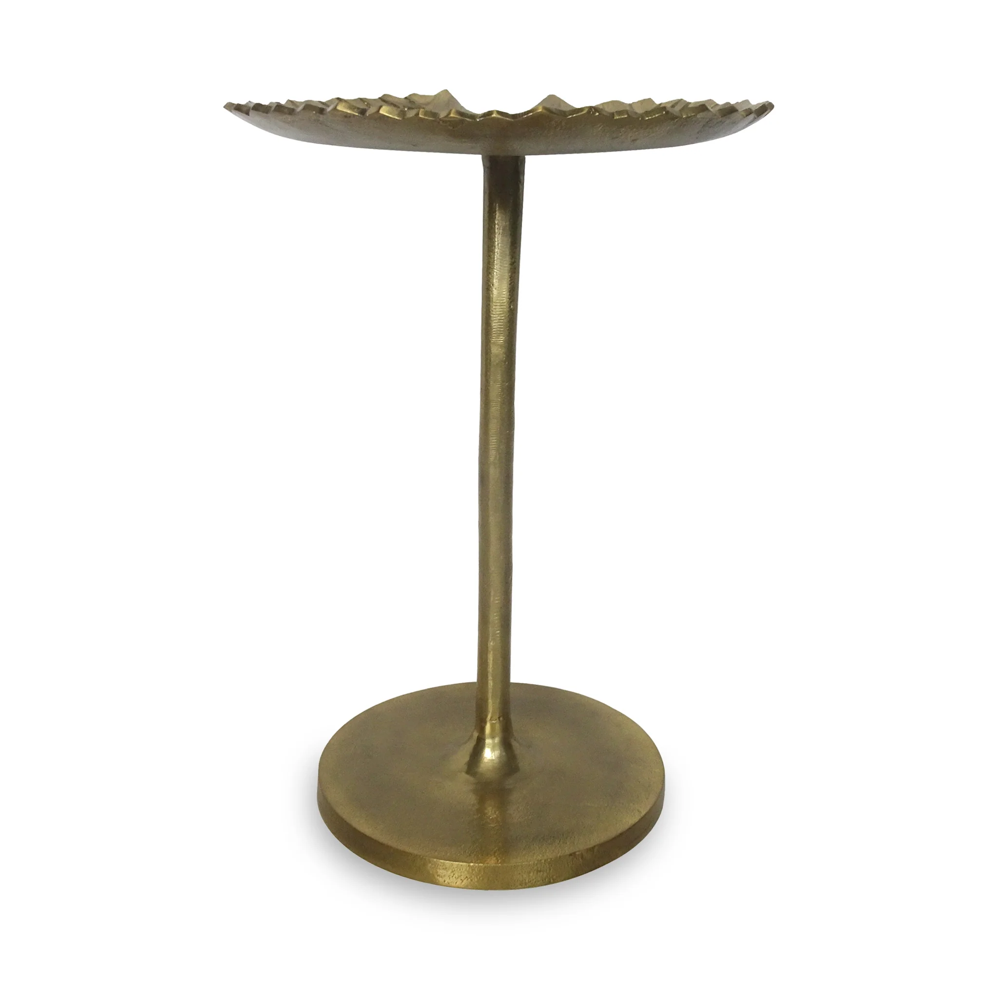 Santos Gold Leaf Side Table - Image 2