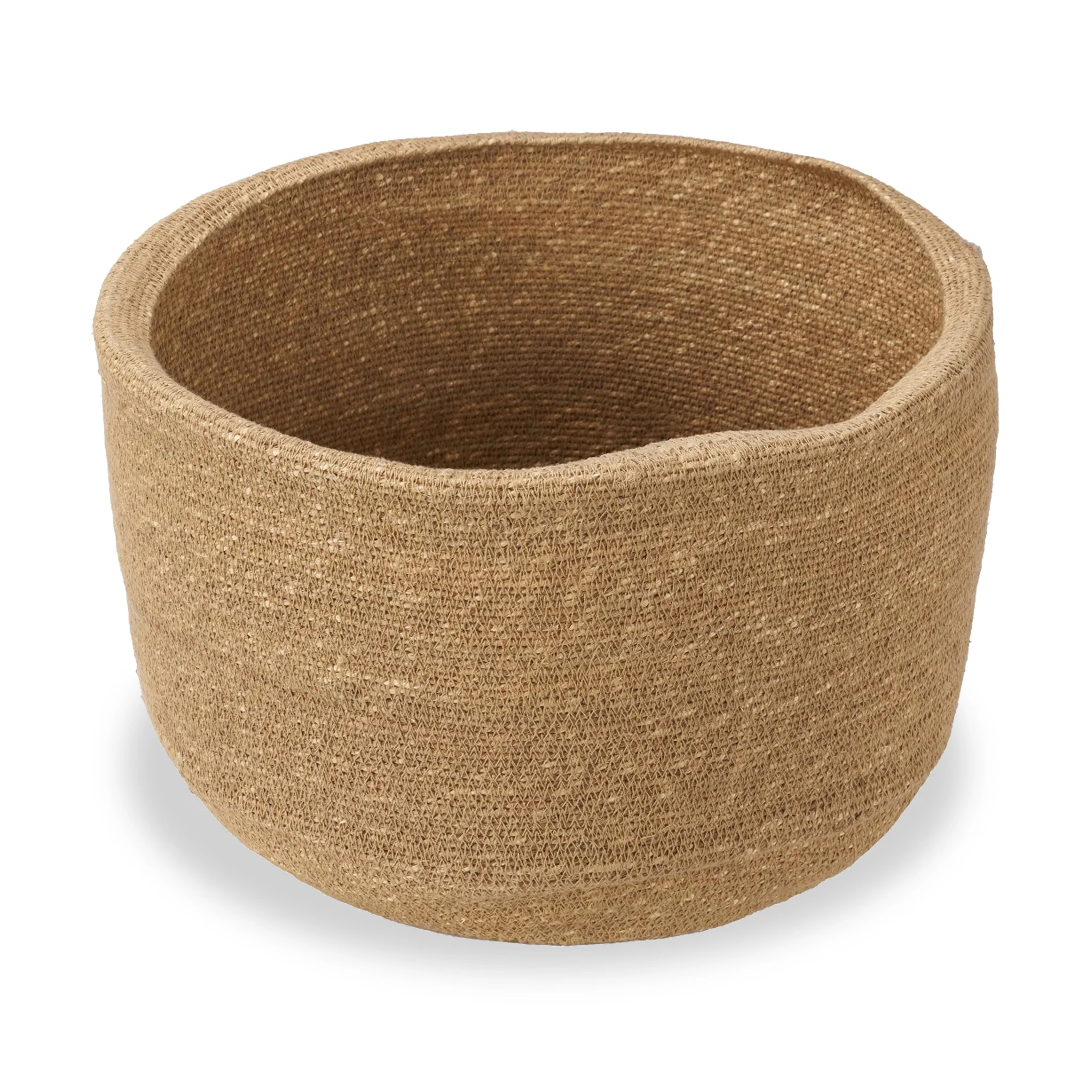 Seagrass Natural Round Basket - Image 4
