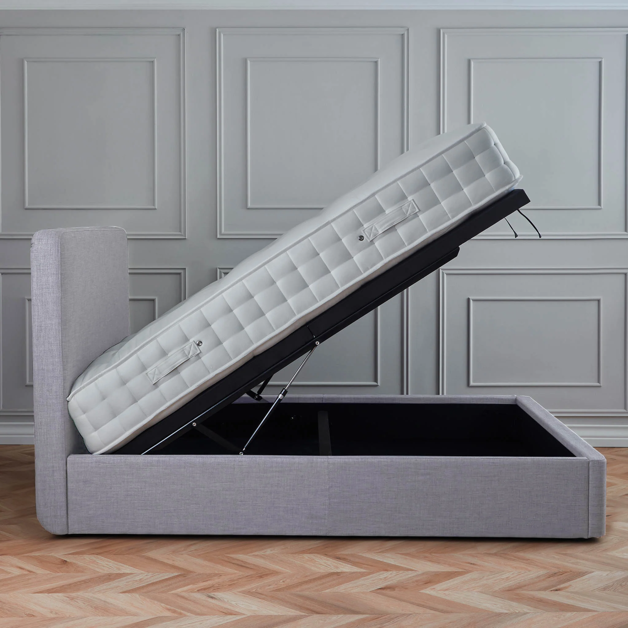 Sofie Premier Upholstered Ottoman Storage Bed Frame - Image 5