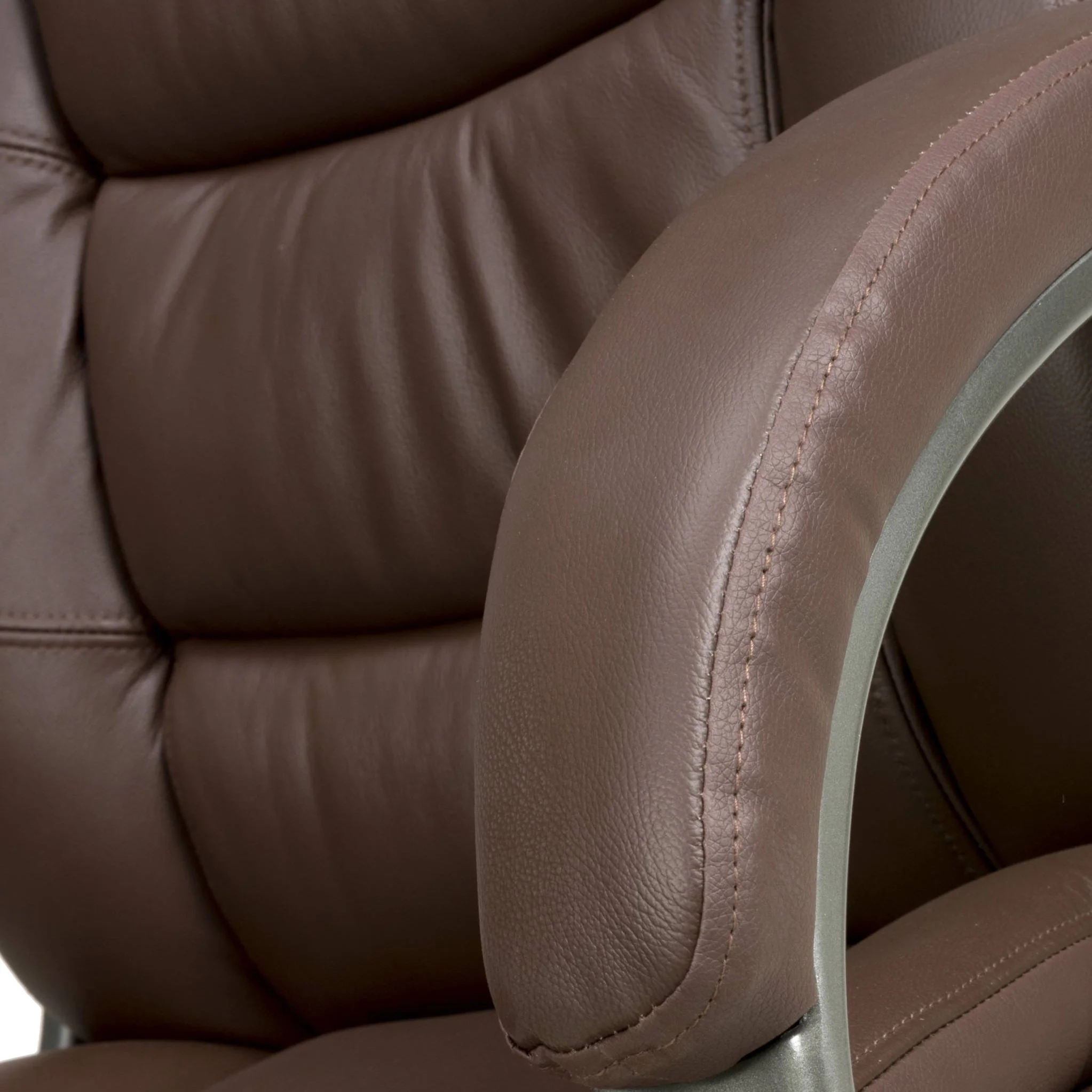 Stevens Leather Office Chair - Image 6