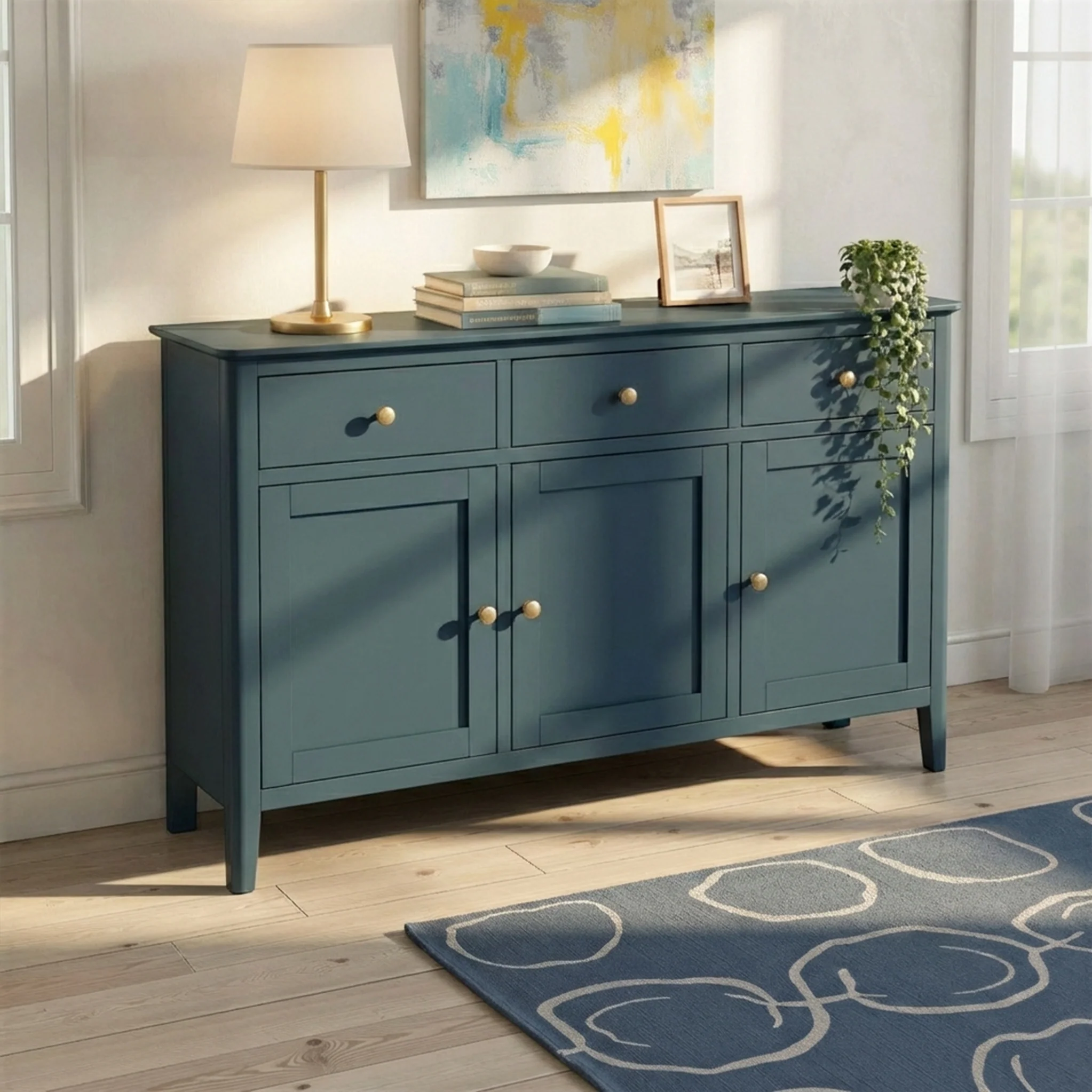 Stirling Blue Large Sideboard - Image 2
