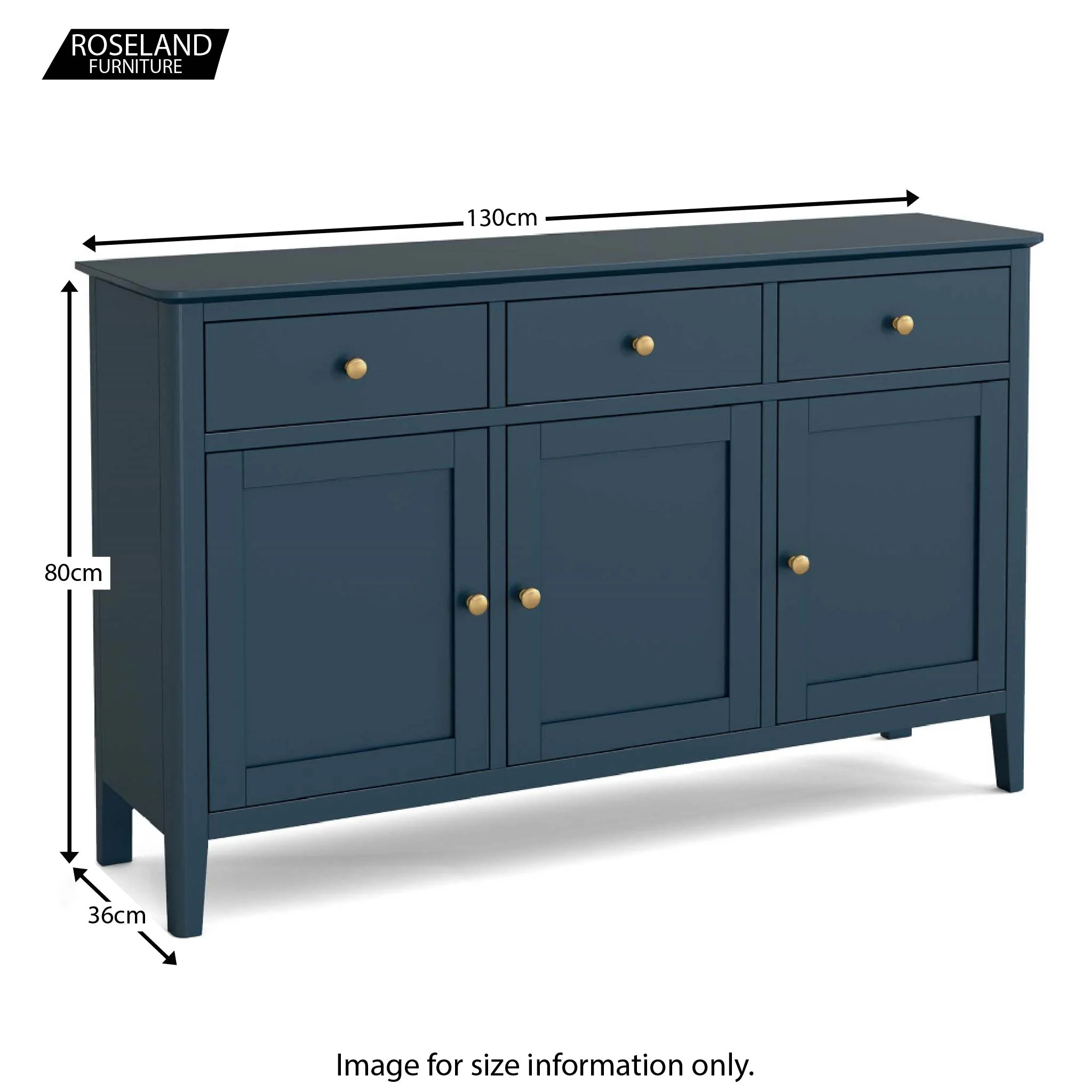 Stirling Blue Large Sideboard - Image 6