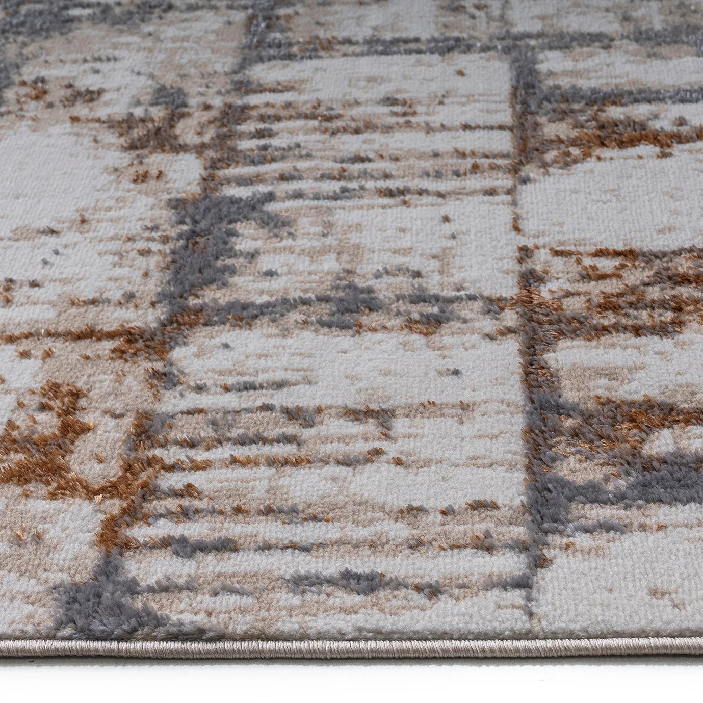Sully Metallic Abstract Design Rug - Image 4