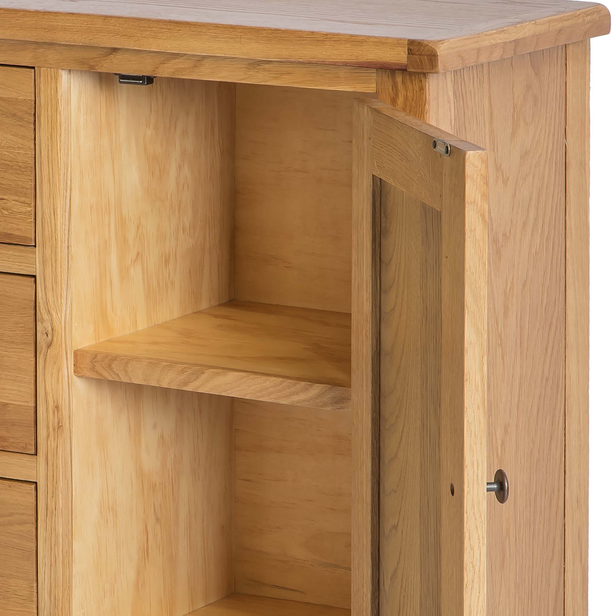 Surrey Oak 3 Drawer Sideboard - Image 16