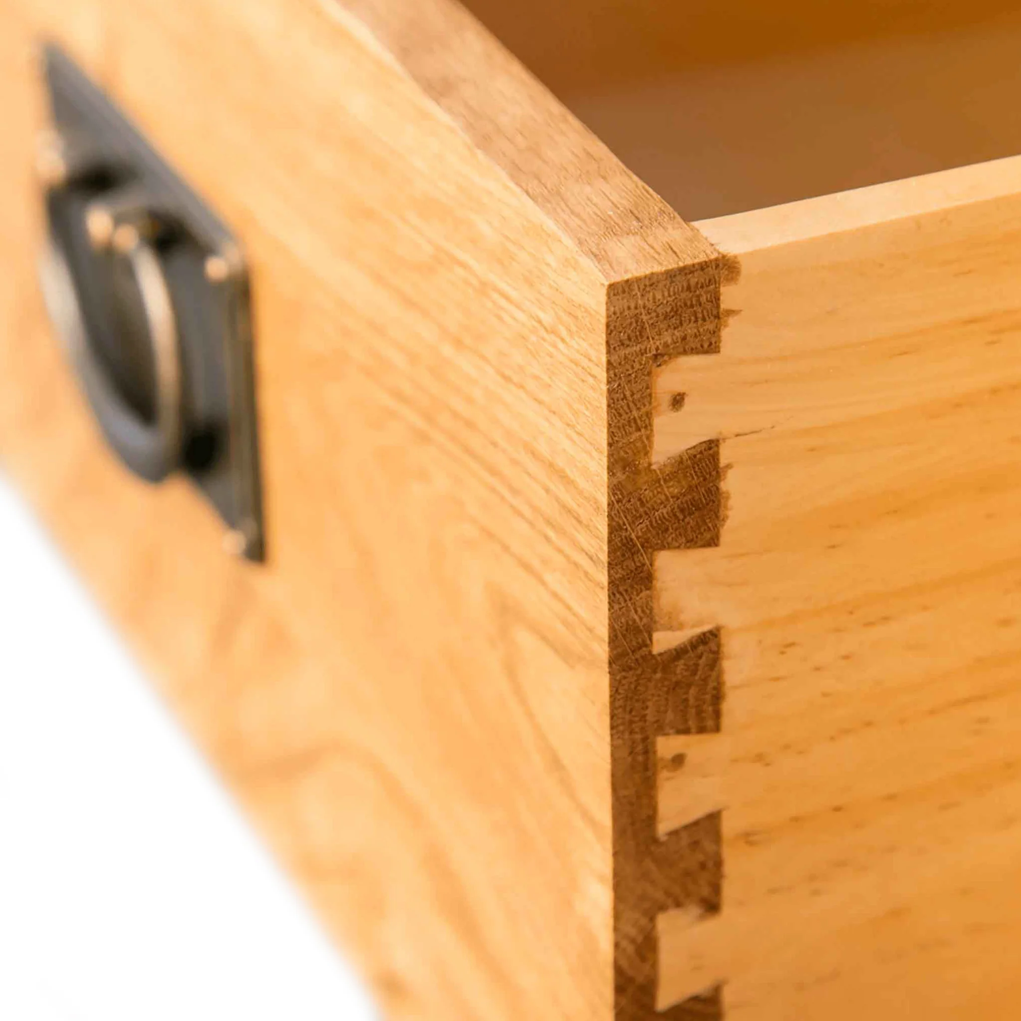 Surrey Oak Double Wardrobe & Drawer - Image 13