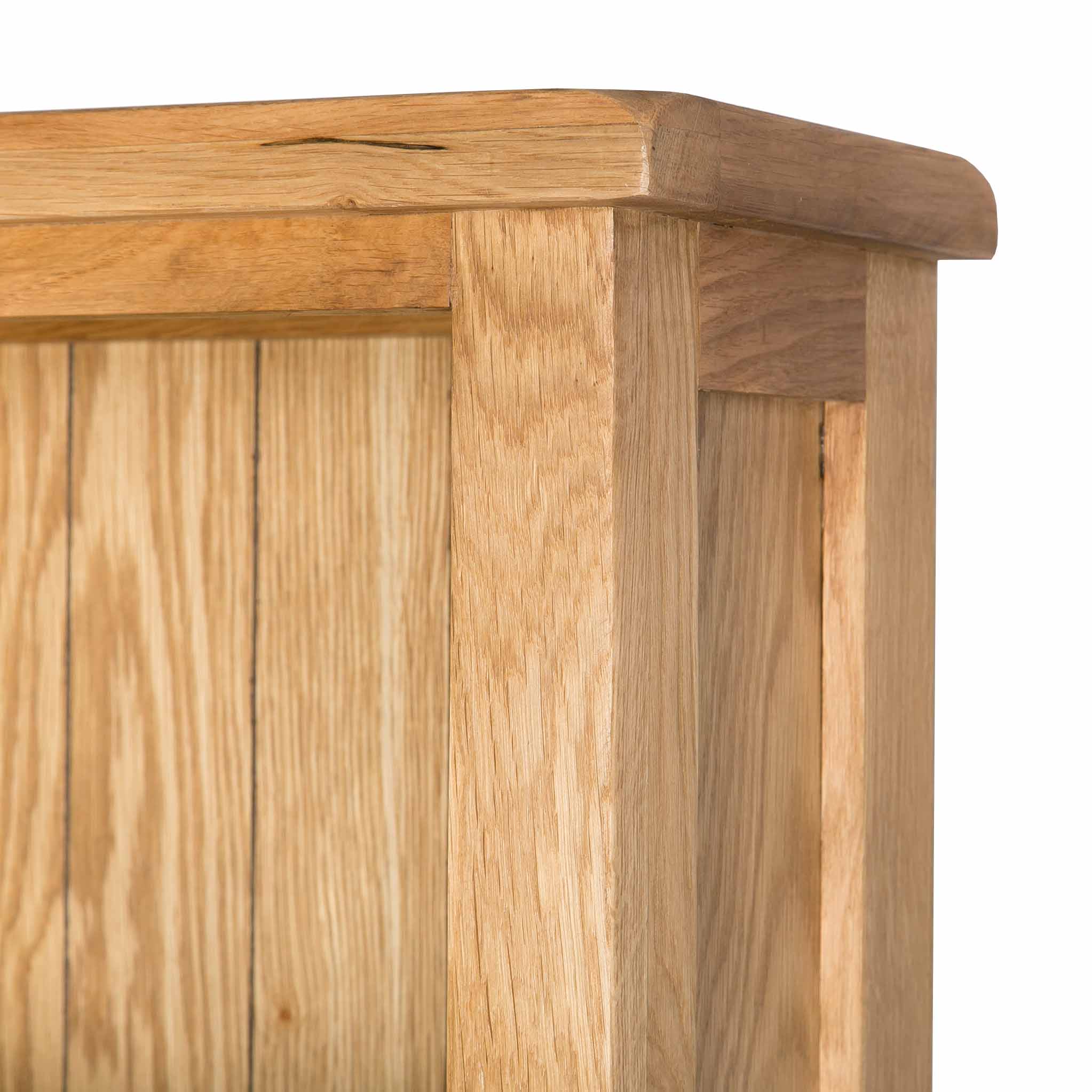 Surrey Oak Large Bookcase - Image 4