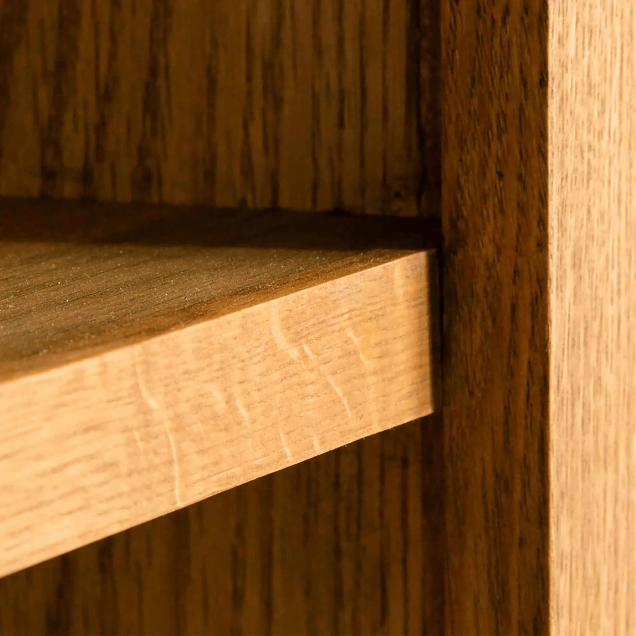 Surrey Oak Large Bookcase - Image 5