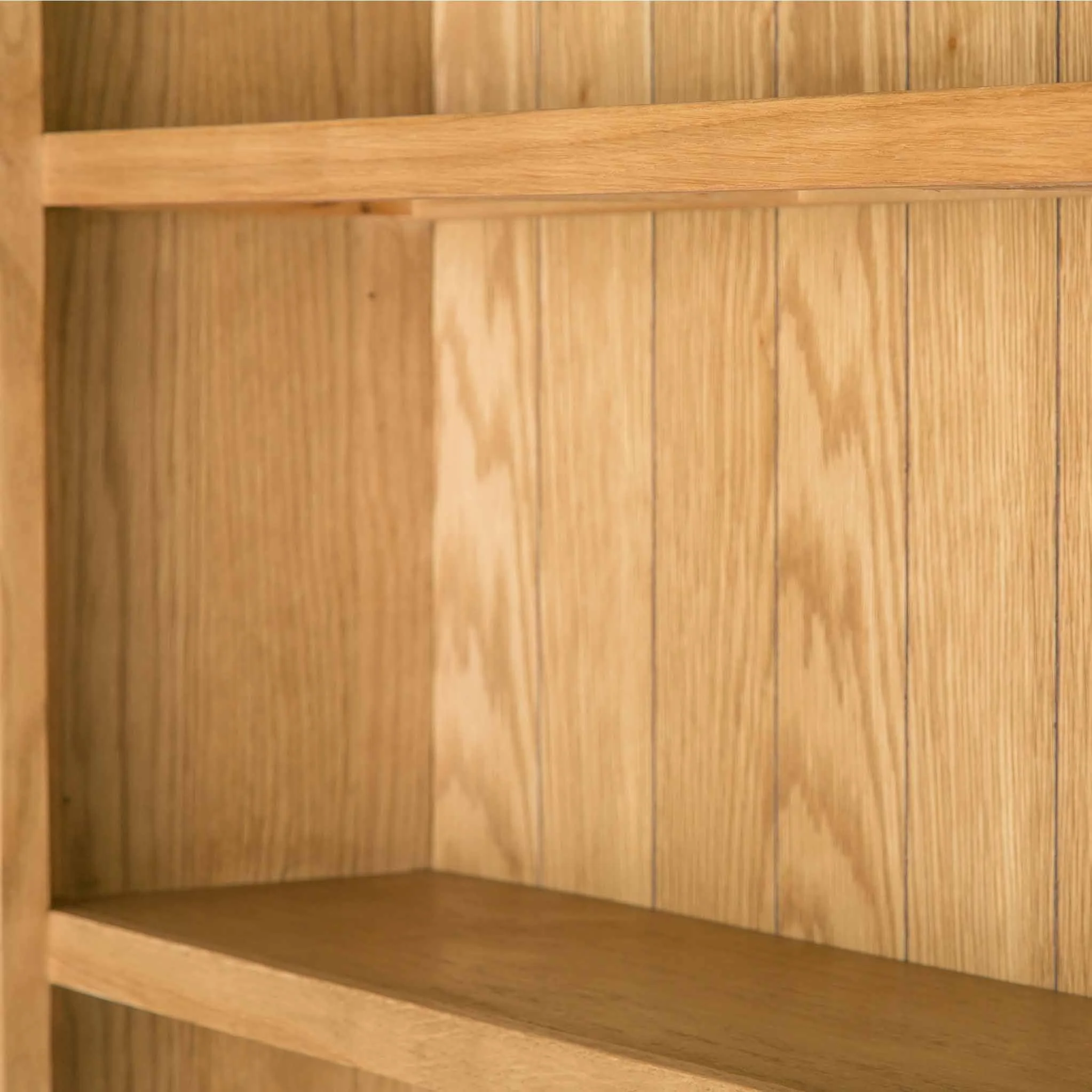 Surrey Oak Large Bookcase - Image 7
