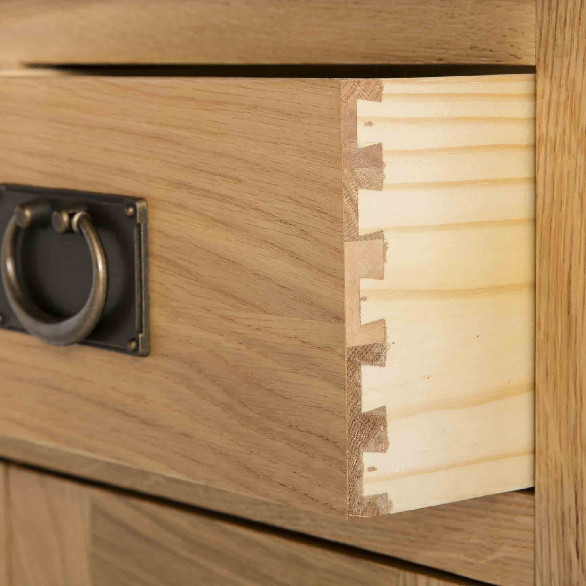 Surrey Oak Mini Sideboard - Image 7
