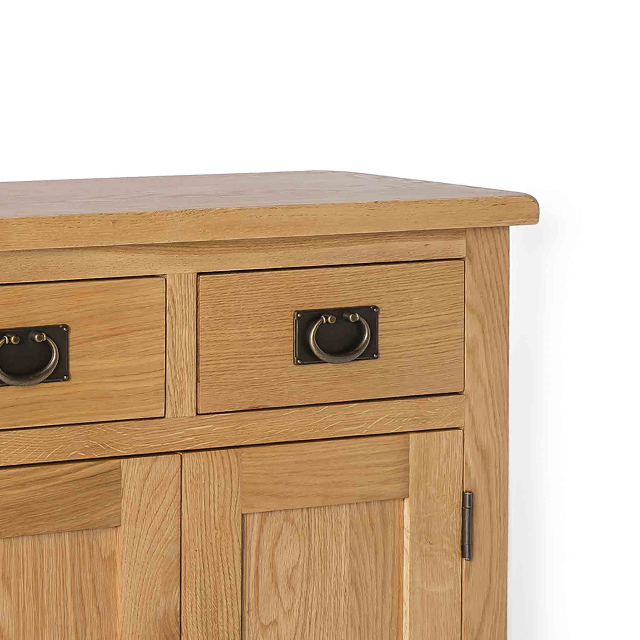 Surrey Oak Mini Sideboard - Image 9