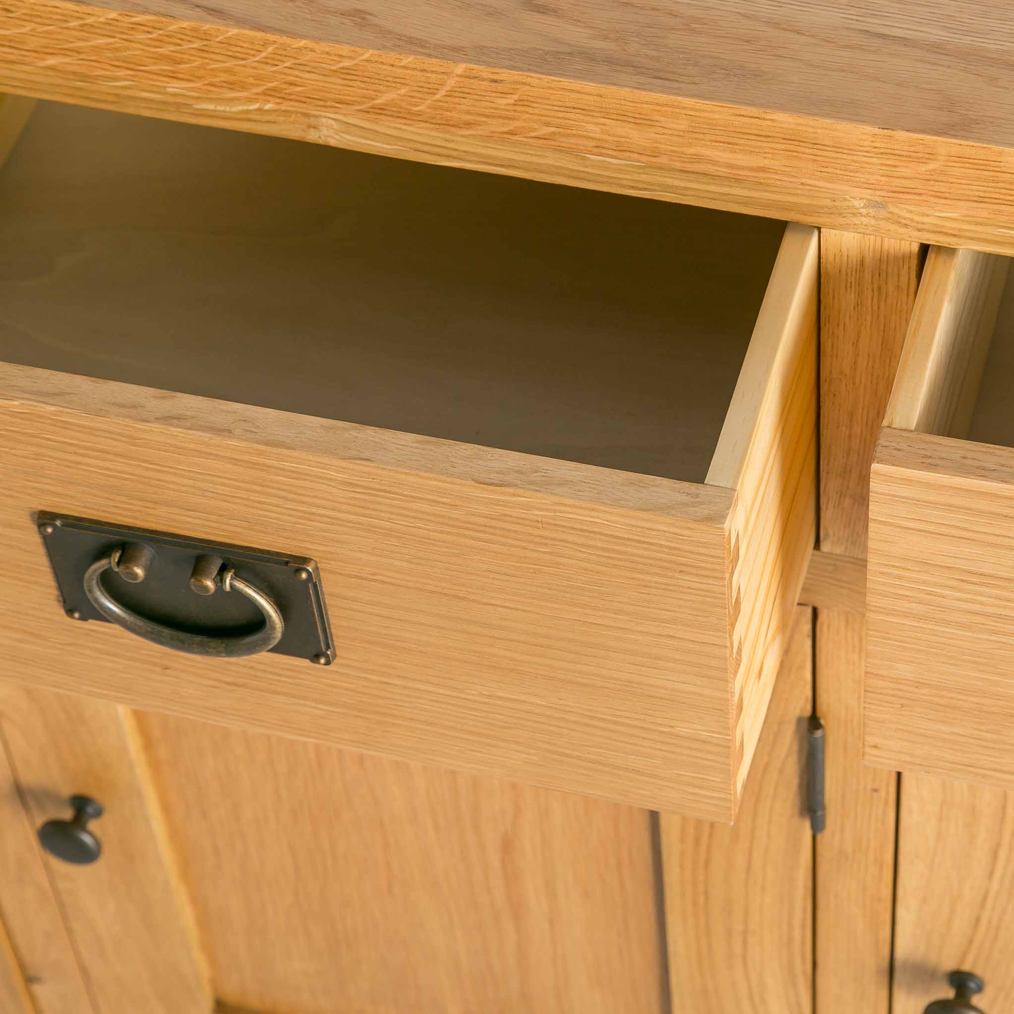 Surrey Oak Extra Large Sideboard - Image 10