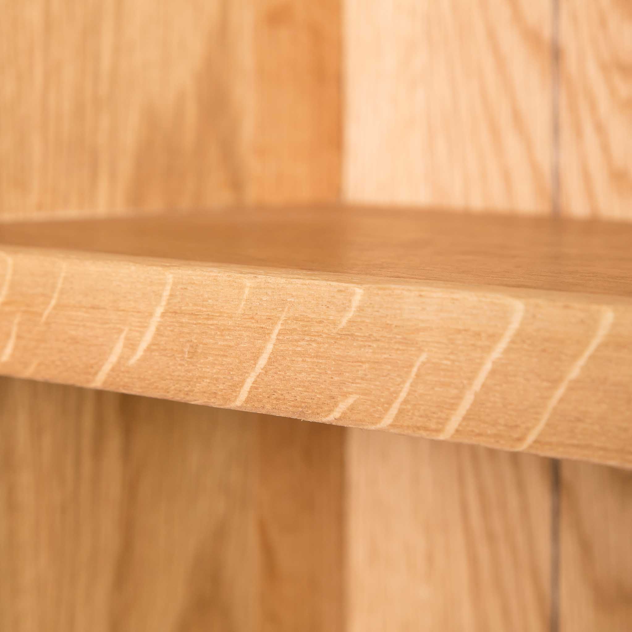 Surrey Oak Slim Bookcase - Image 13