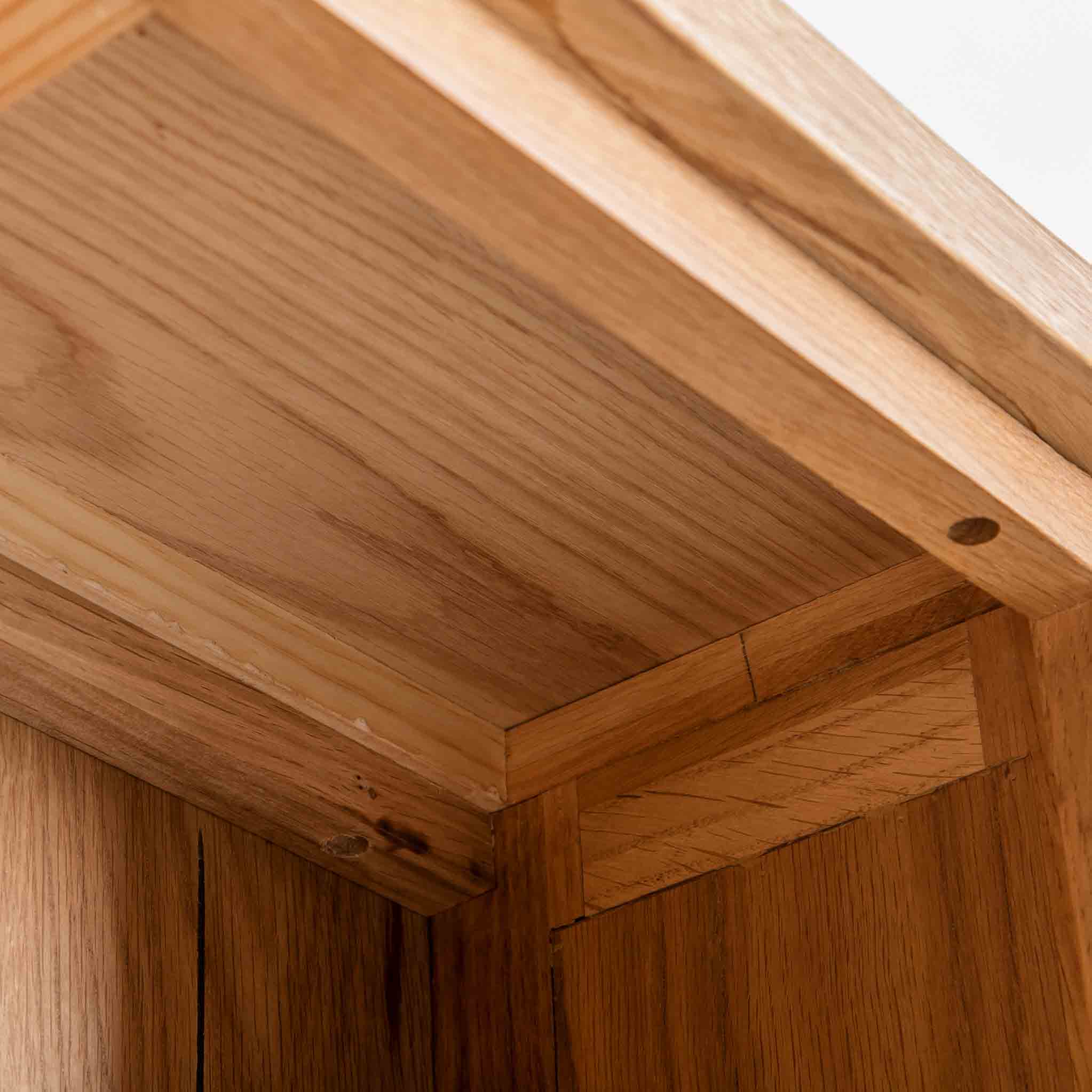 Surrey Oak Slim Bookcase - Image 16