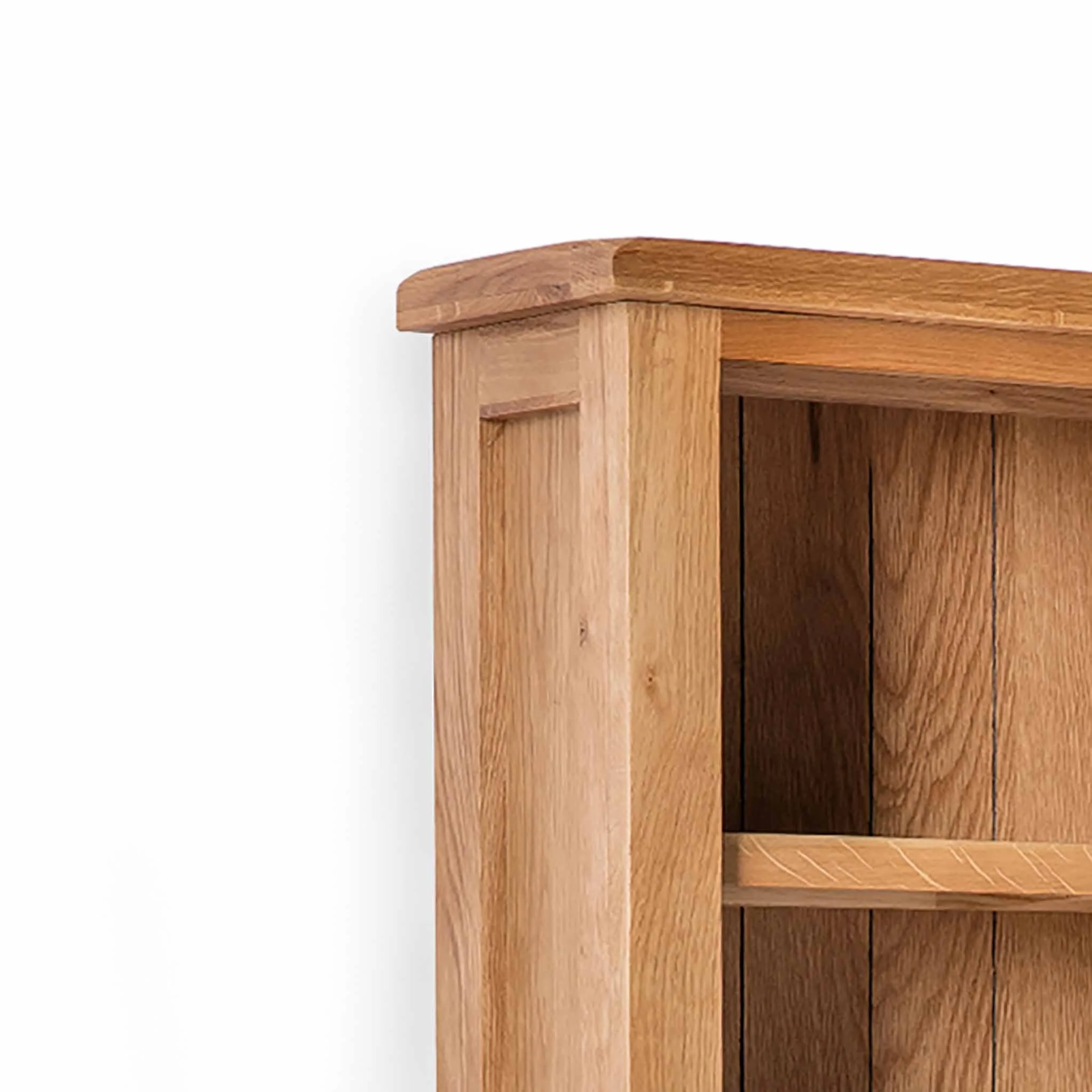 Surrey Oak Slim Bookcase - Image 6