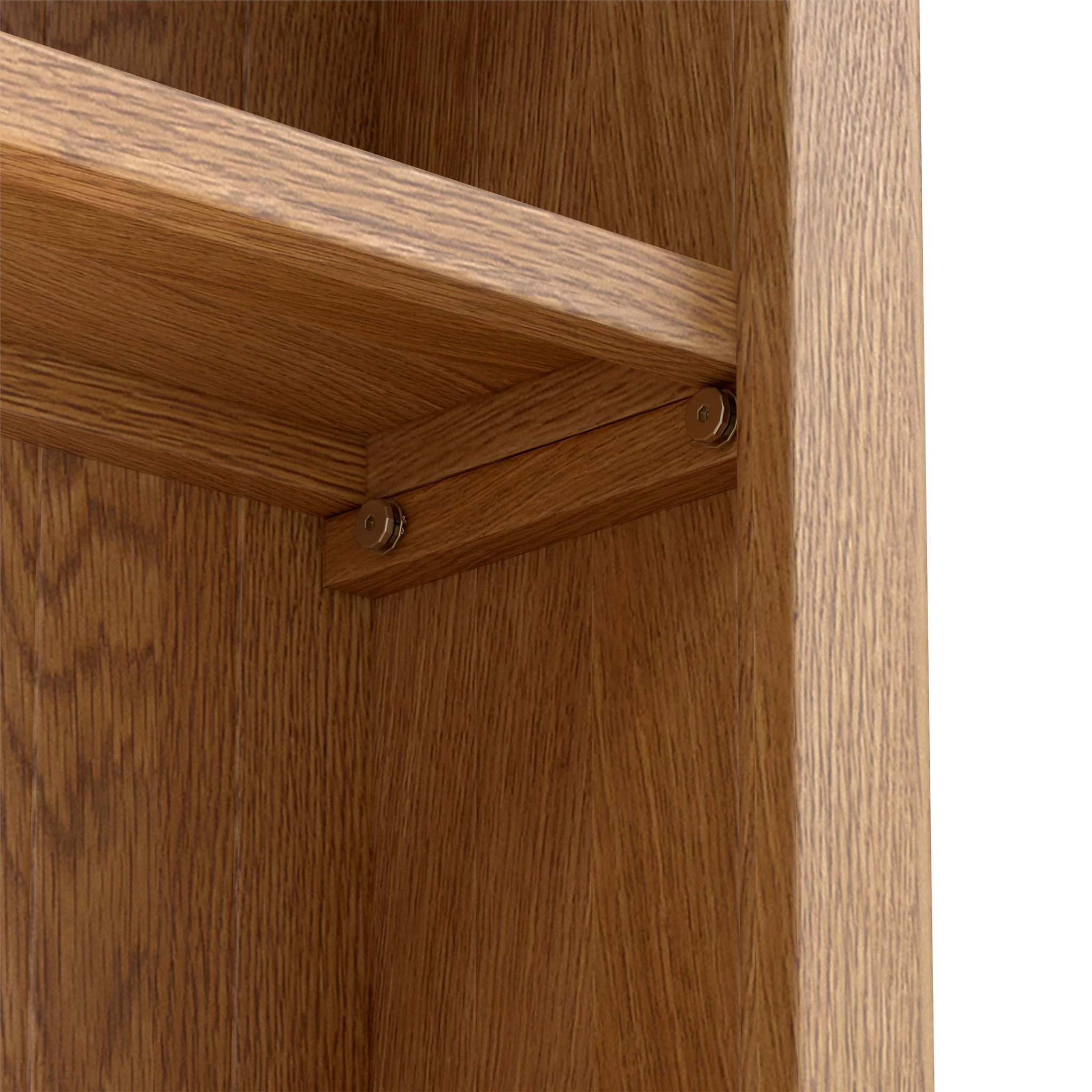 Surrey Oak Small Bookcase - Image 7
