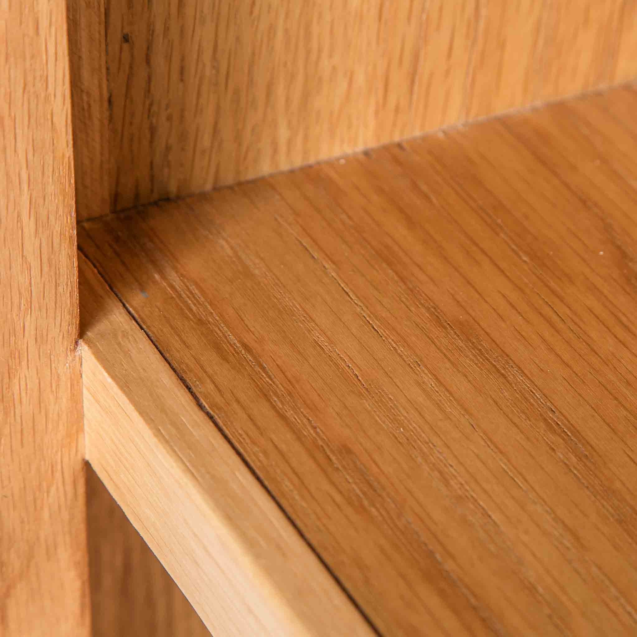 Surrey Oak Small Bookcase - Image 8