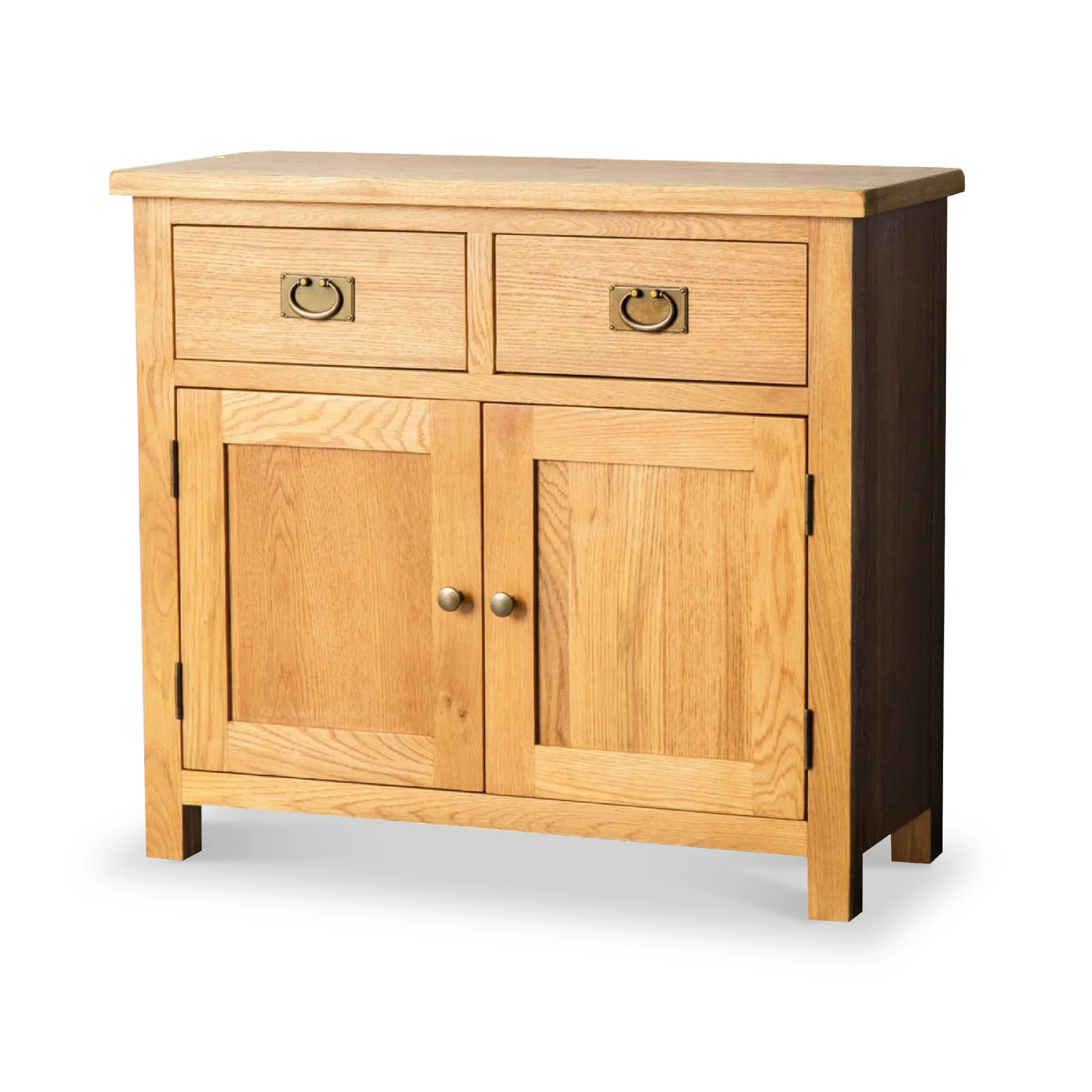 Surrey Oak Small Sideboard - Image 4
